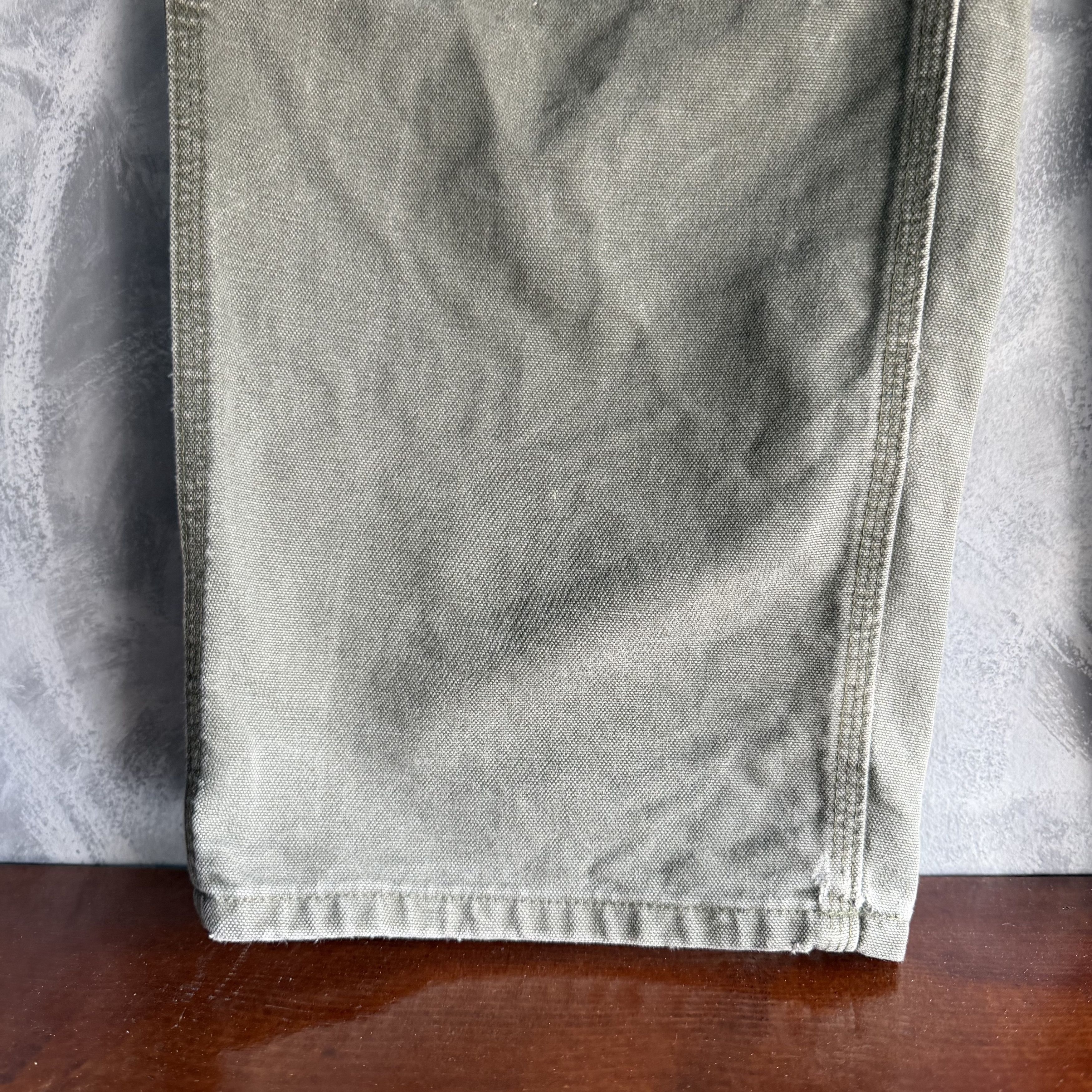 Carhartt Vtg Carhartt Double Knee Pants Mens (40x32) Faded B136 MOS Size US 40 / EU 56 - 3 Thumbnail