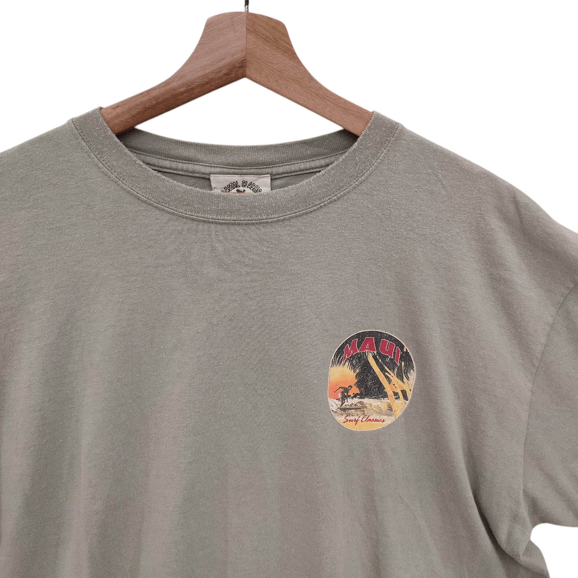 Maui and Sons × Vintage Vintage Maui Surf Classic Lifestyle Top Tee Size US XL / EU 56 / 4 - 3 Thumbnail