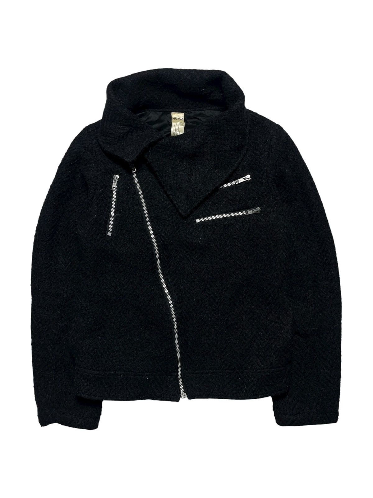 14th Addiction 2000’s Murua - Asymmetrical Vkei Style Jacket Size M / US 6-8 / IT 42-44 - 1 Thumbnail