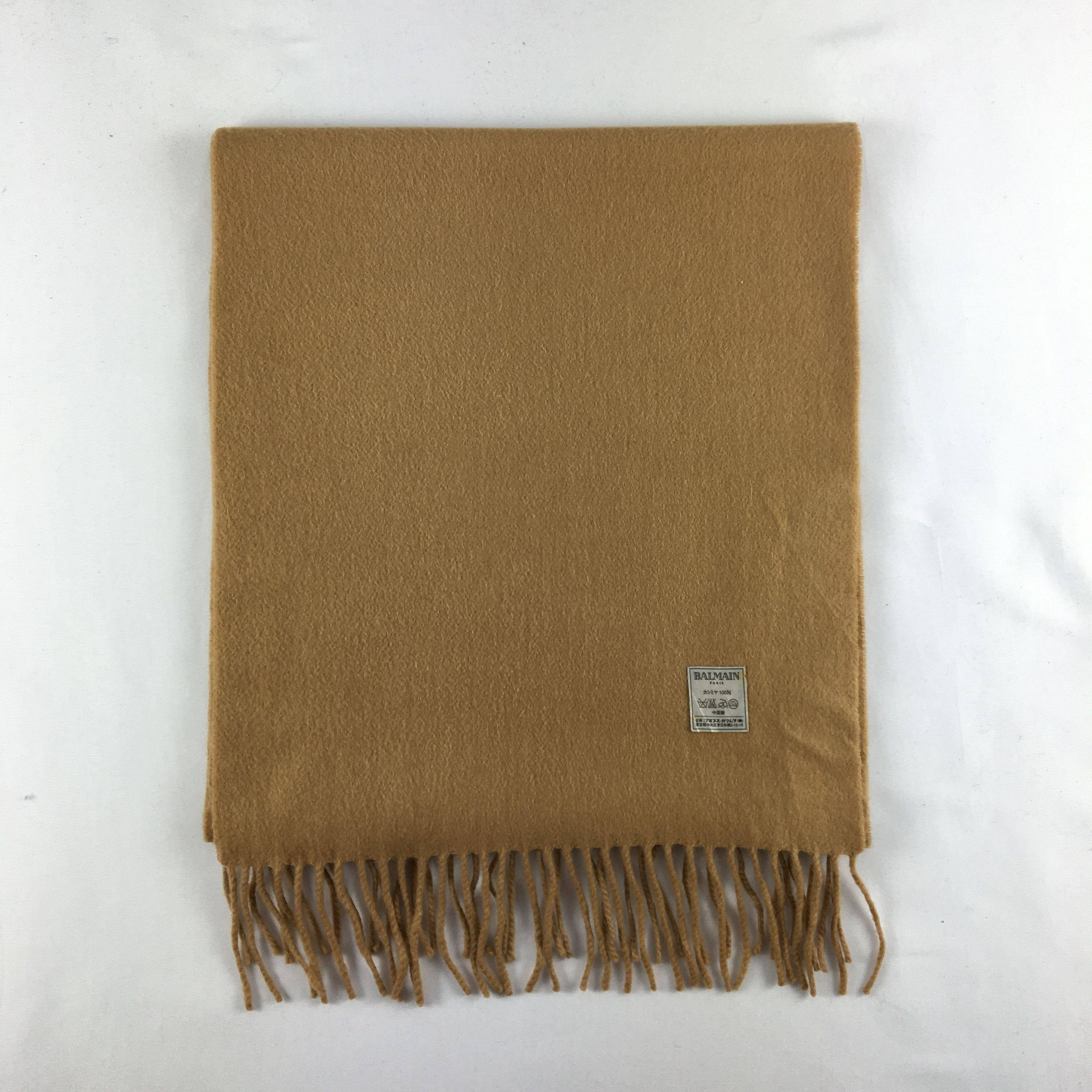 Pierre Balmain Vintage Balmain Scarf Muffler Wool Cashmere Scarves Size ONE SIZE - 2 Thumbnail