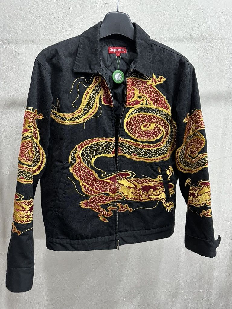 Supreme dragon embroidered jacket Size US M / EU 48-50 / 2 - 4 Thumbnail