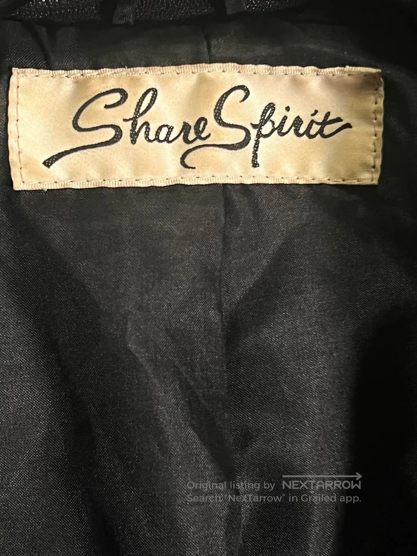 Japanese Brand Share Spirit Sheepskin Motorcycle Jacket. Size US M / EU 48-50 / 2 - 7 Thumbnail