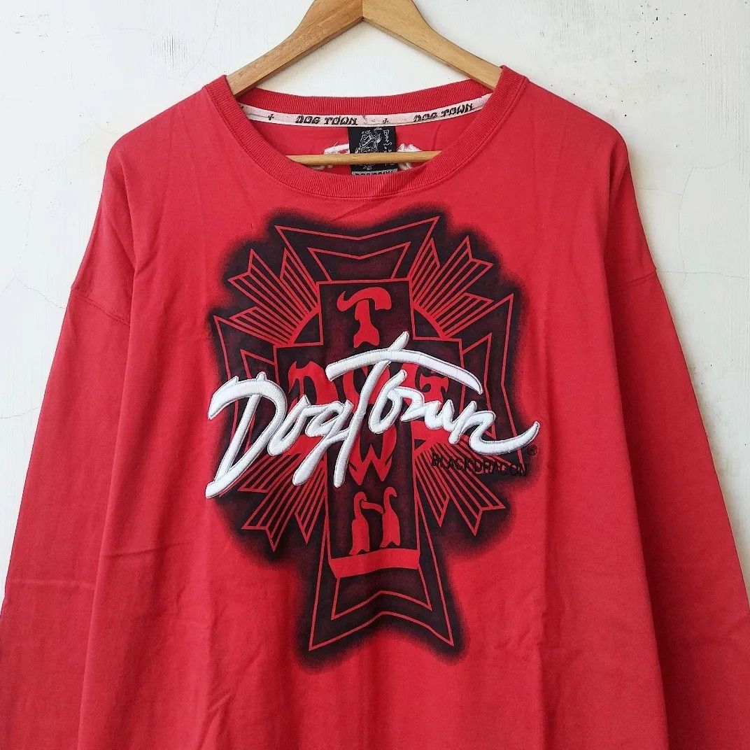 Dogtown DOG TOWN BLACK DRAGON Embroidery Long Sleeve Size US XL / EU 56 / 4 - 2 Thumbnail