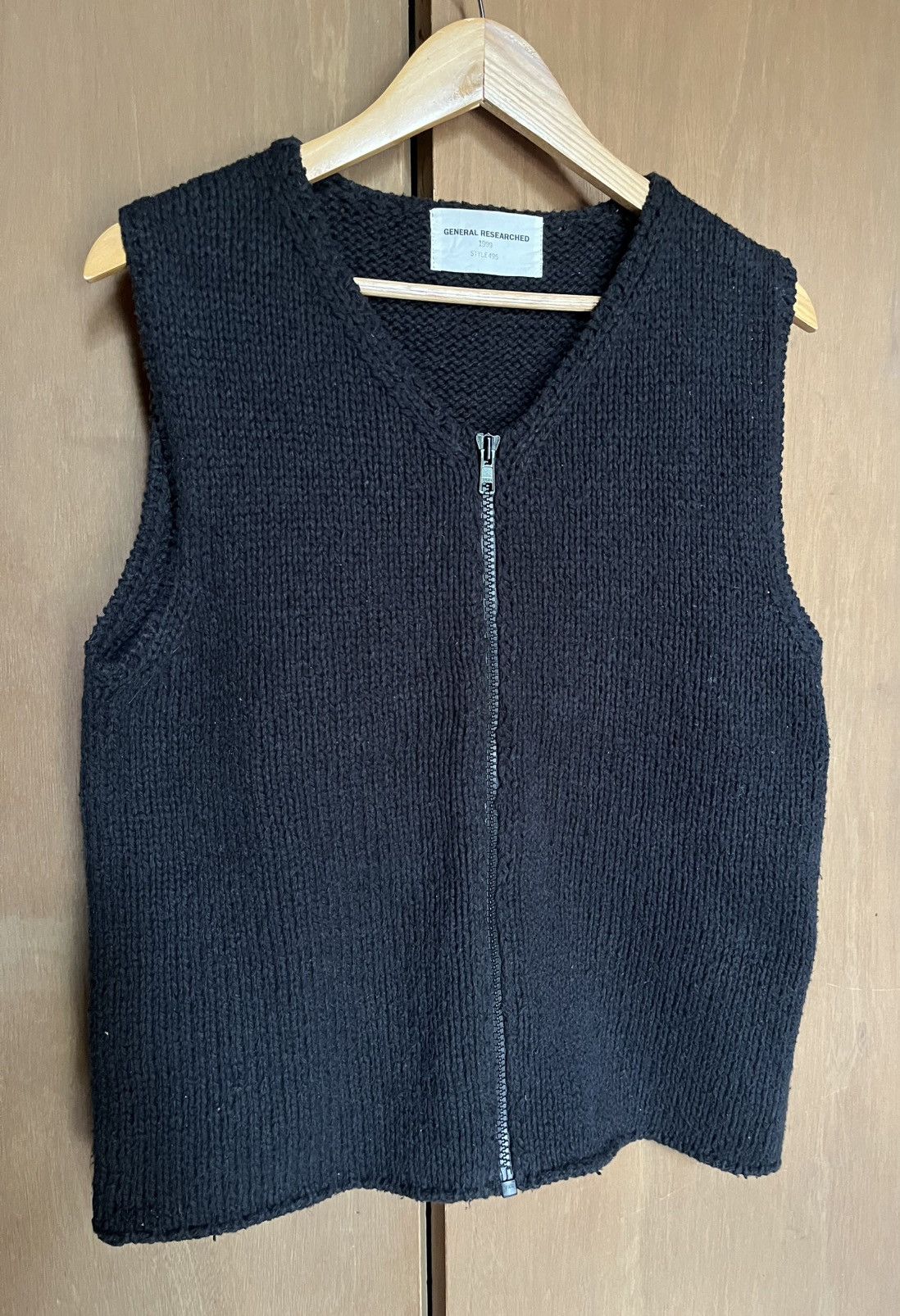 General Research GENERAL RESEARCH - zip sweater Vest Size US M / EU 48-50 / 2 - 1 Thumbnail