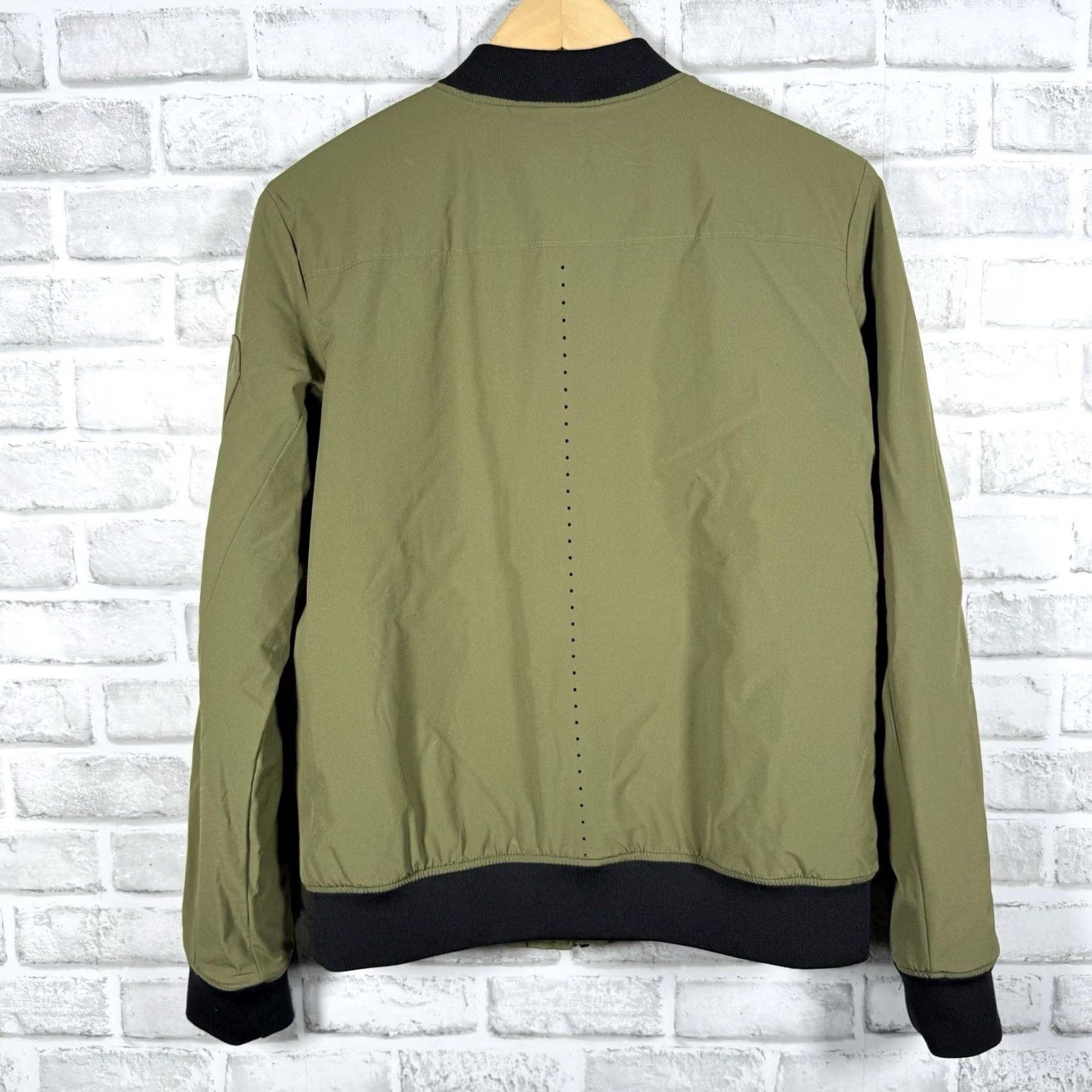 CO Duluth Trading Co Jacket Green Full Zip Bomber Style Mens XS Windbreaker Size US XS / EU 42 / 0 - 5 Thumbnail