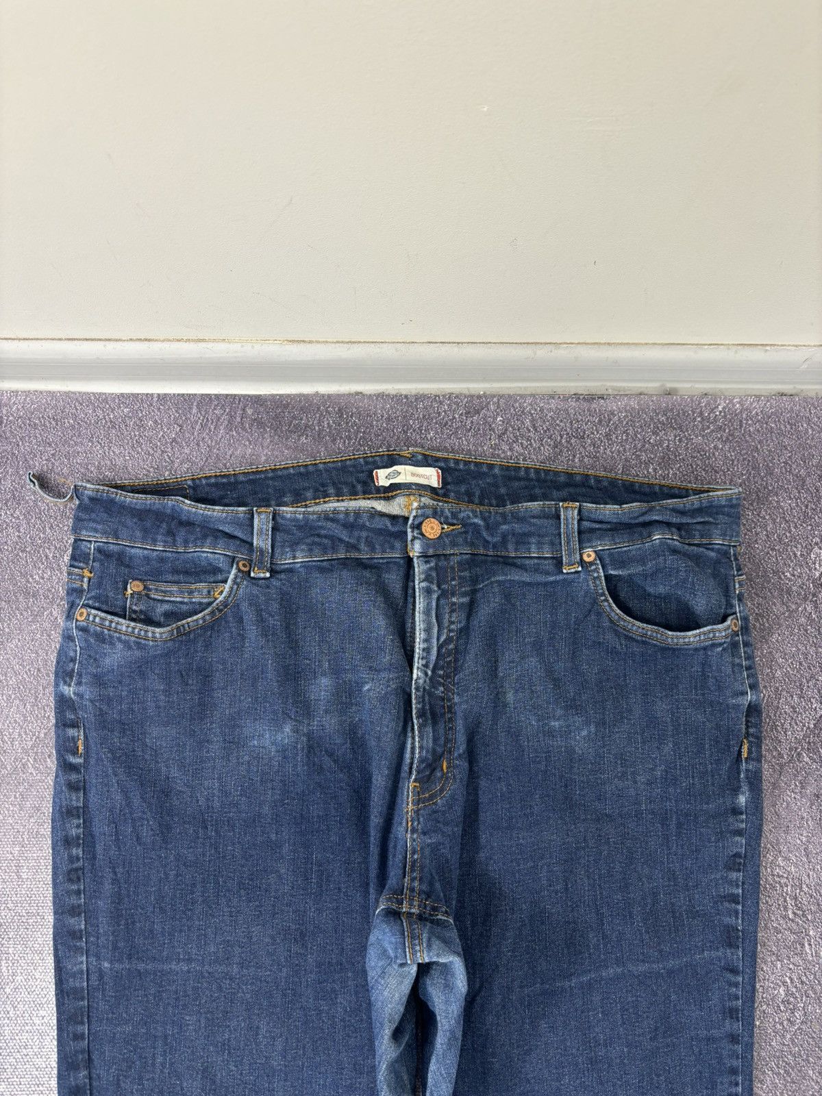 Dickies Vintage Dickies 2000s Wide Leg Y2K Hype Bootcut Flared Jeans Size US 42 / EU 58 - 11 Thumbnail