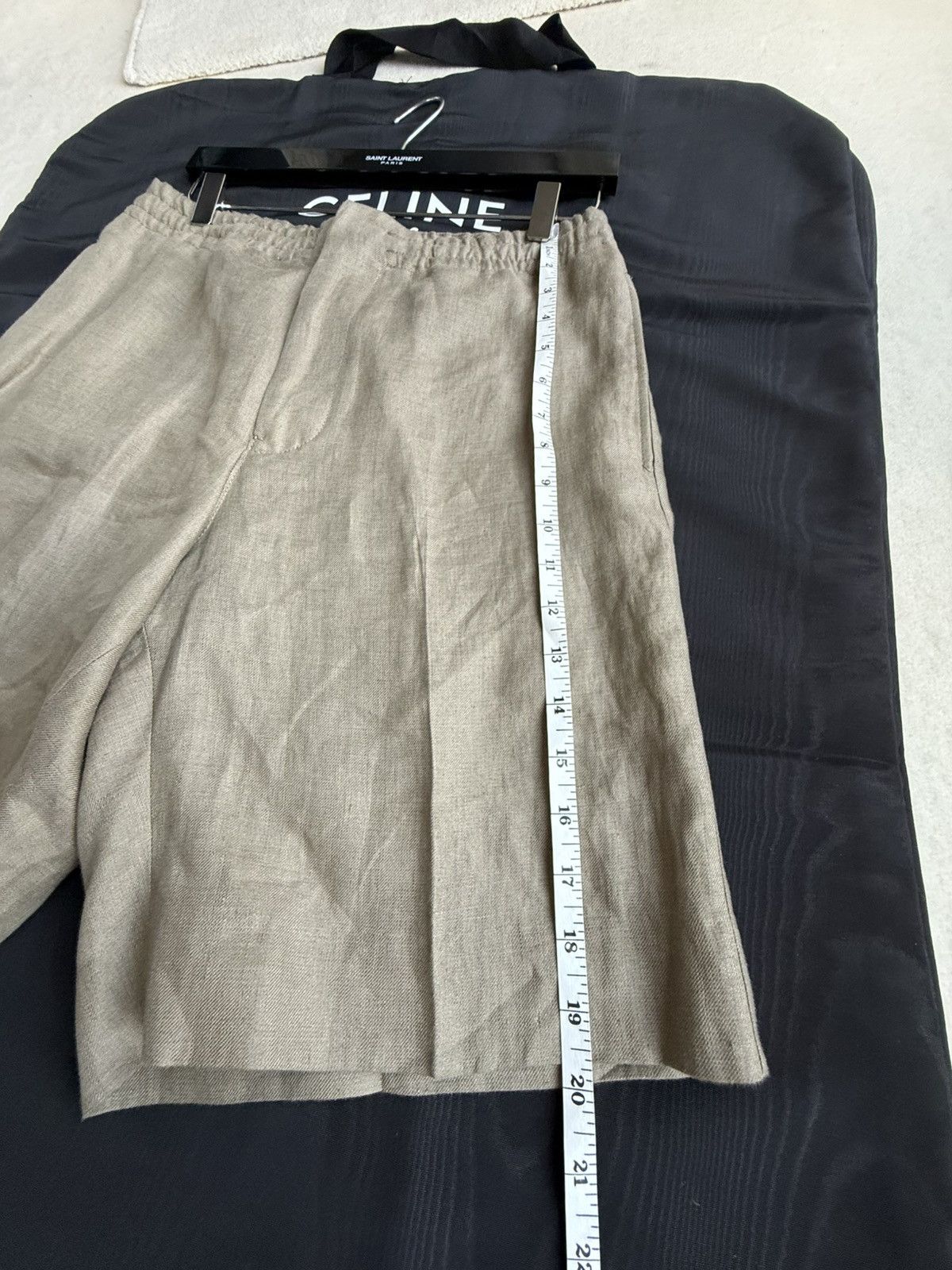 Z Zegna $1.1k+ Zegna Oasi Lino shorts 46 BNWT green khaki grail 46 Size US 30 / EU 46 - 13 Thumbnail