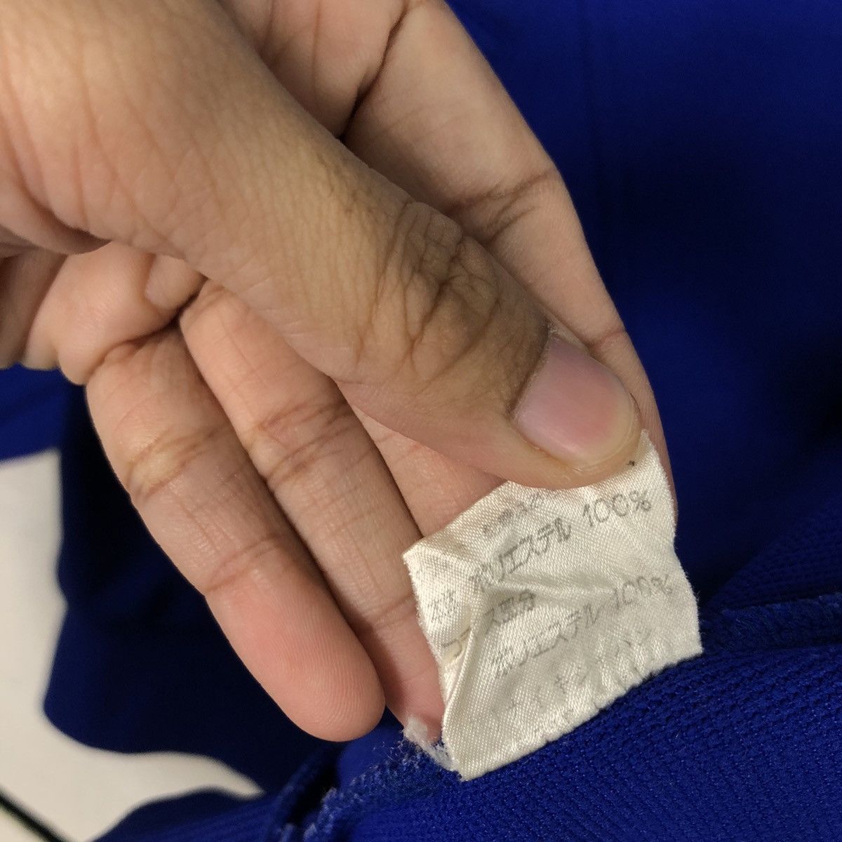 Japanese Brand × Nike × Vintage Vintage Nike Black Tag Blue Sweater Jacket Japan Production Size US M / EU 48-50 / 2 - 20 Thumbnail