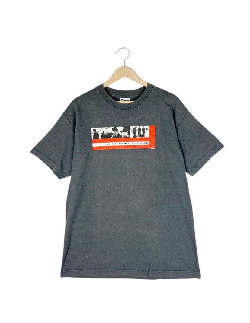 Band Tees × Vintage Vintage U2 Elevation World Tour / Alternative Rock Band Tees Size US L / EU 52-54 / 3 - 1 Thumbnail
