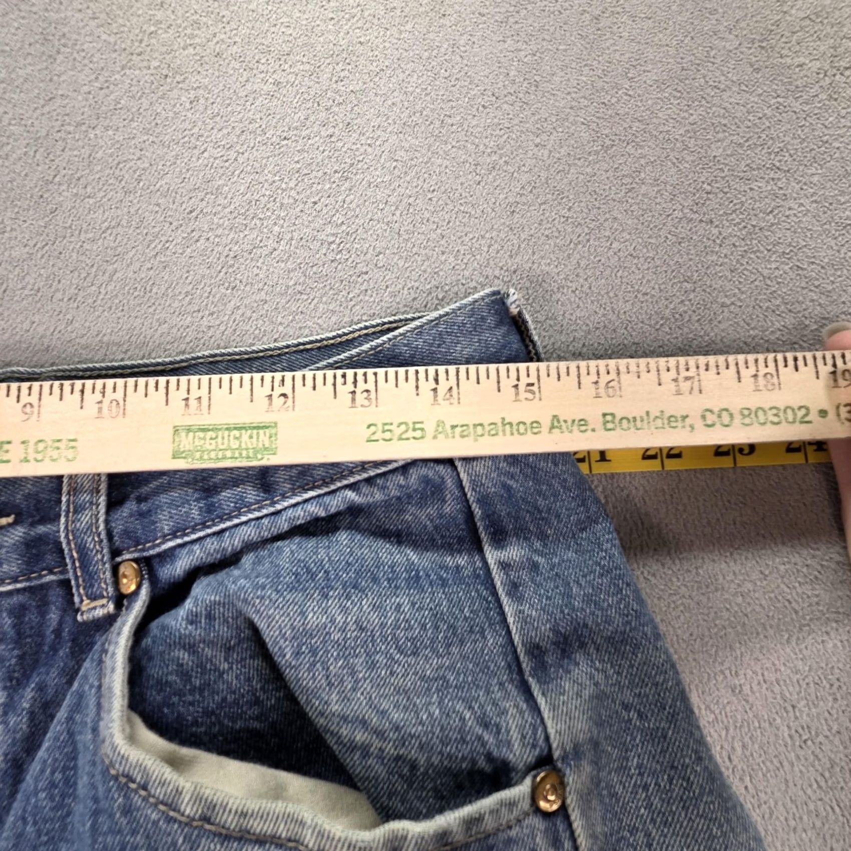 Levi's VTG Levi's Engineered Jeans Mens Light Wash Straight 29x28 Distressed Pockets Vintage Denim Button Fits 29 Mens Clothing Jeans Size US 29 - 3 Thumbnail