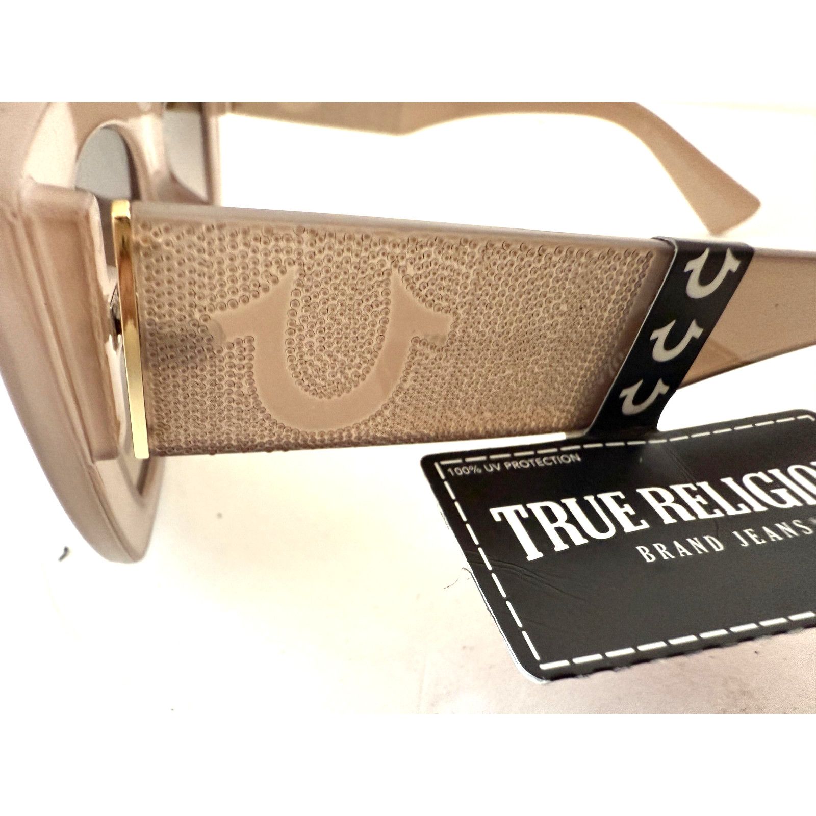 True Religion True Religion Sunglasses Womens Brown Oversized Cat Eye NWT Size ONE SIZE - 4 Thumbnail