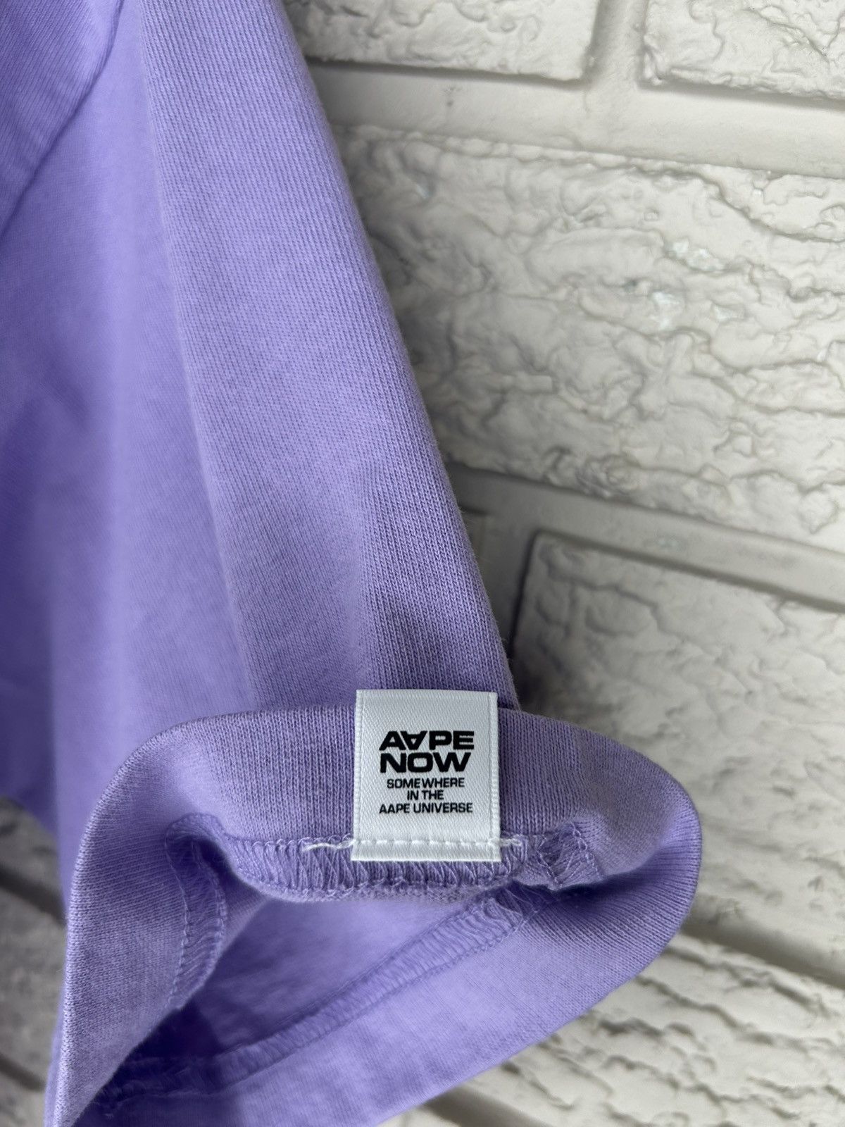 Aape Aape Badge Lavender T Shirt Size US S / EU 44-46 / 1 - 5 Thumbnail
