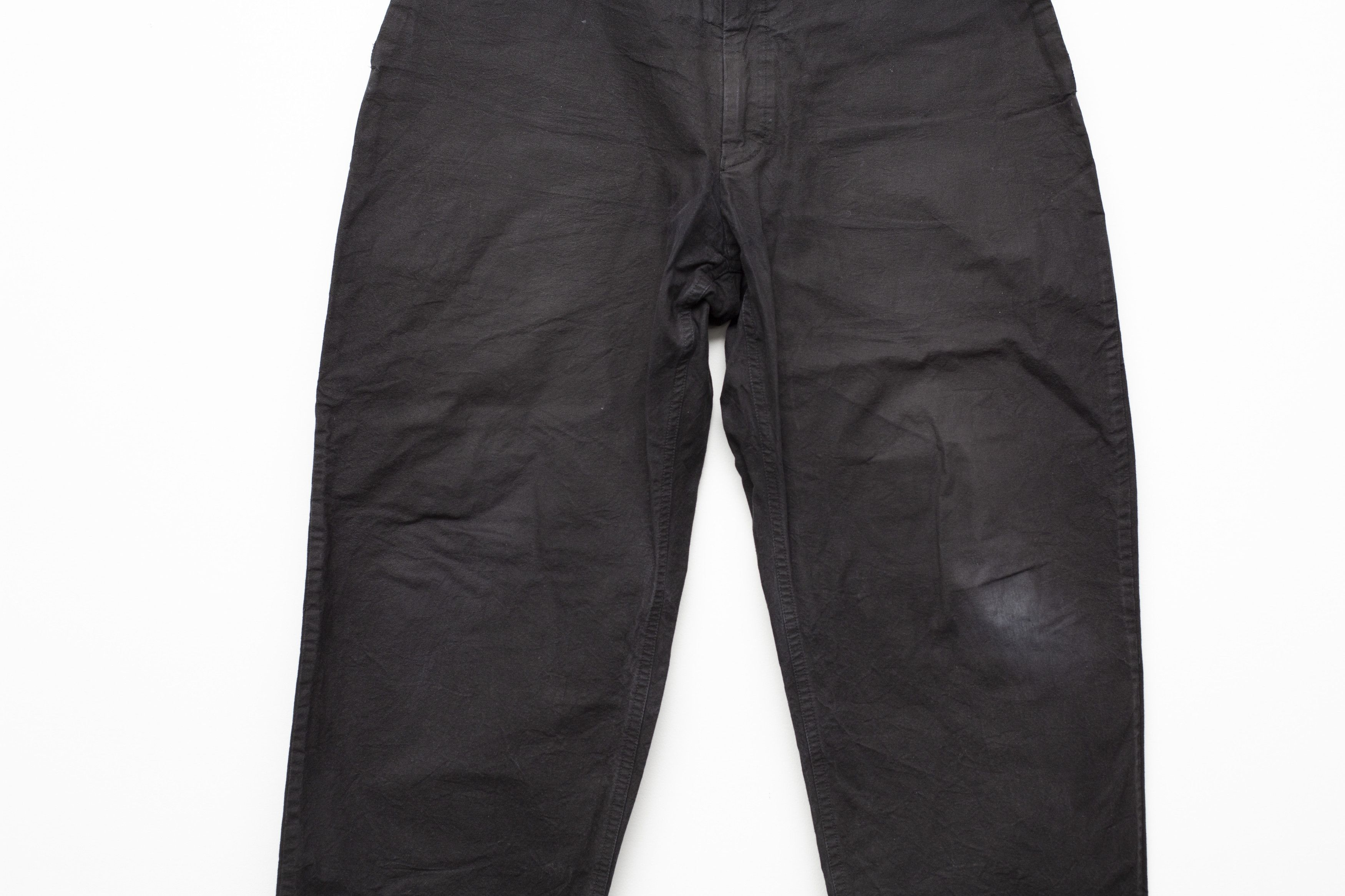 MAN-TLE R0P4 "Wide Pants" Black Wax Size US 34 / EU 50 - 3 Thumbnail