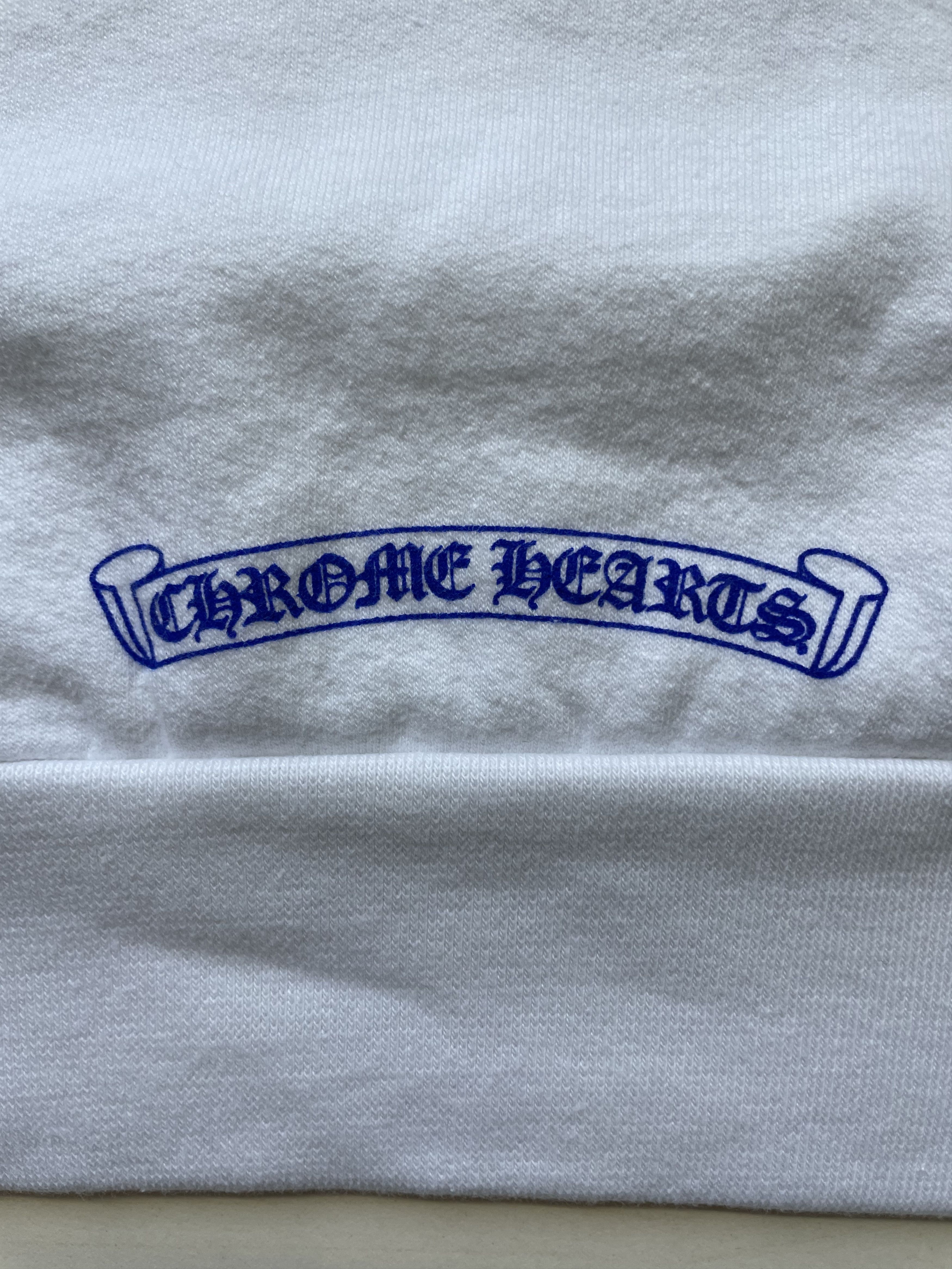 Chrome Hearts Chrome Hearts Rolling Stones New York Exclusive White Hoodie Size US XL / EU 56 / 4 - 5 Thumbnail