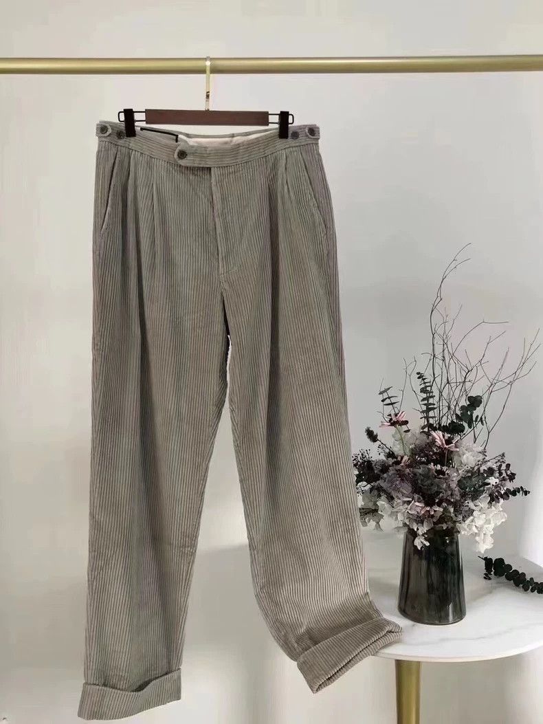 Gucci Gucci Velvet trousers 2501-Nextarrow Size US 34 / EU 50 - 1 Thumbnail