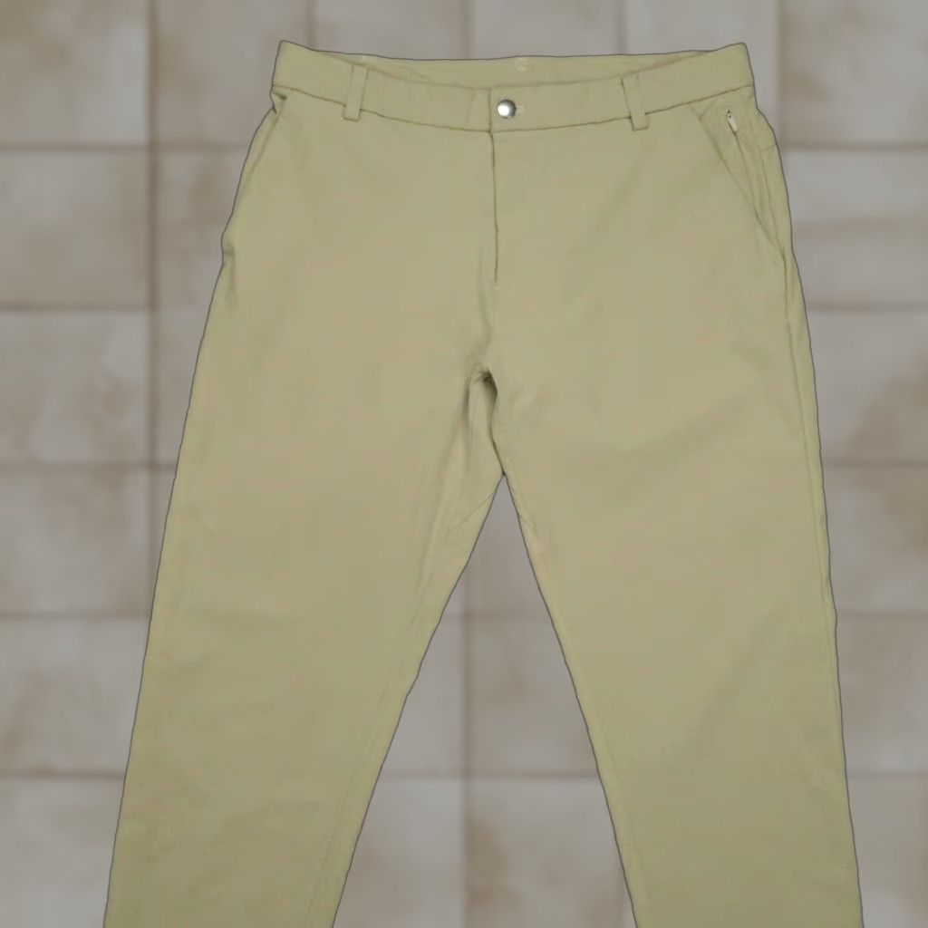 Lululemon Lululemon Pants Men 34x33 Chino Classic Warpstreme 5-Pocket Beige Khaki Tan Size US 34 / EU 50 - 1 Thumbnail