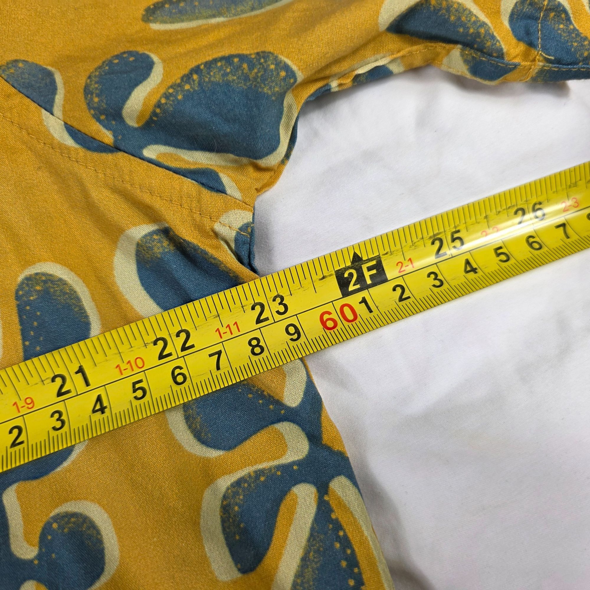 Other Salty Crew Mens XL Yellow Blue Short Sleeve Button Up Shirt Size US XL / EU 56 / 4 - 9 Thumbnail