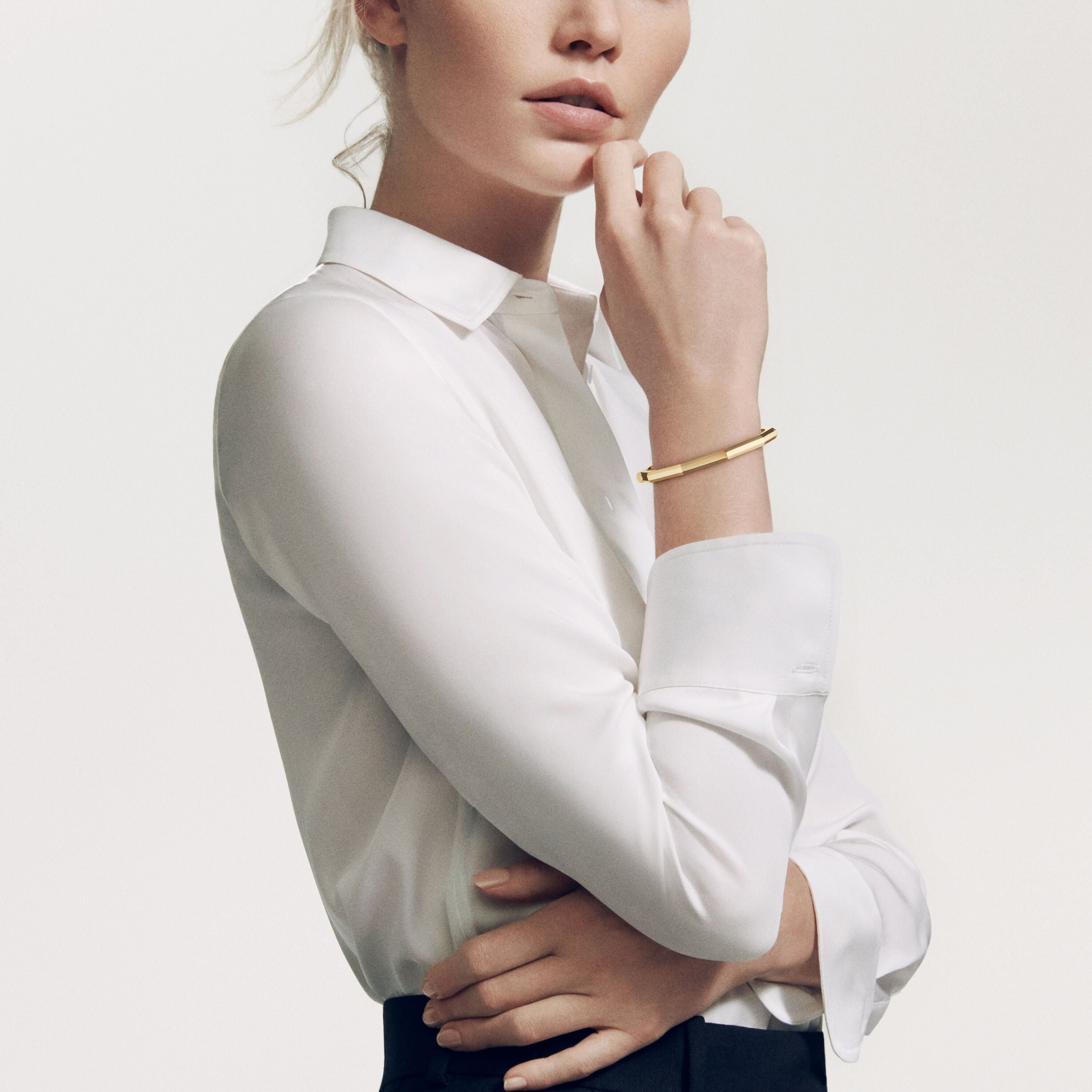David Yurman oc11z1025 B17487 Carlyle Bracelet In 18k in Golden Size ONE SIZE - 3 Thumbnail