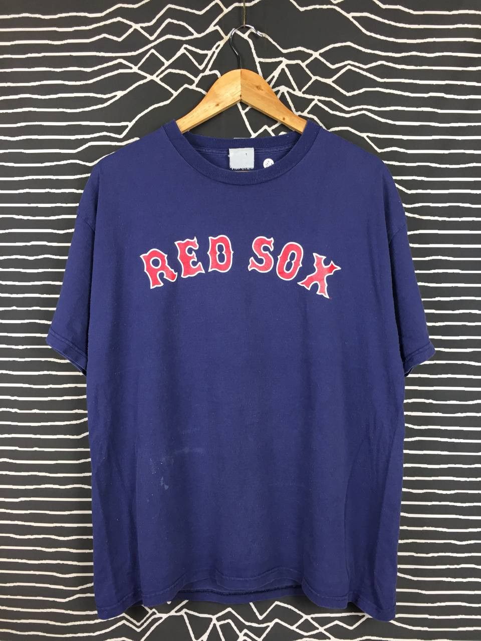 MLB × Sports Specialties × Vintage Vtg MLB Baseball Team Crew Boston Red Sox Mike Lowell Tee Size US L / EU 52-54 / 3 - 1 Thumbnail