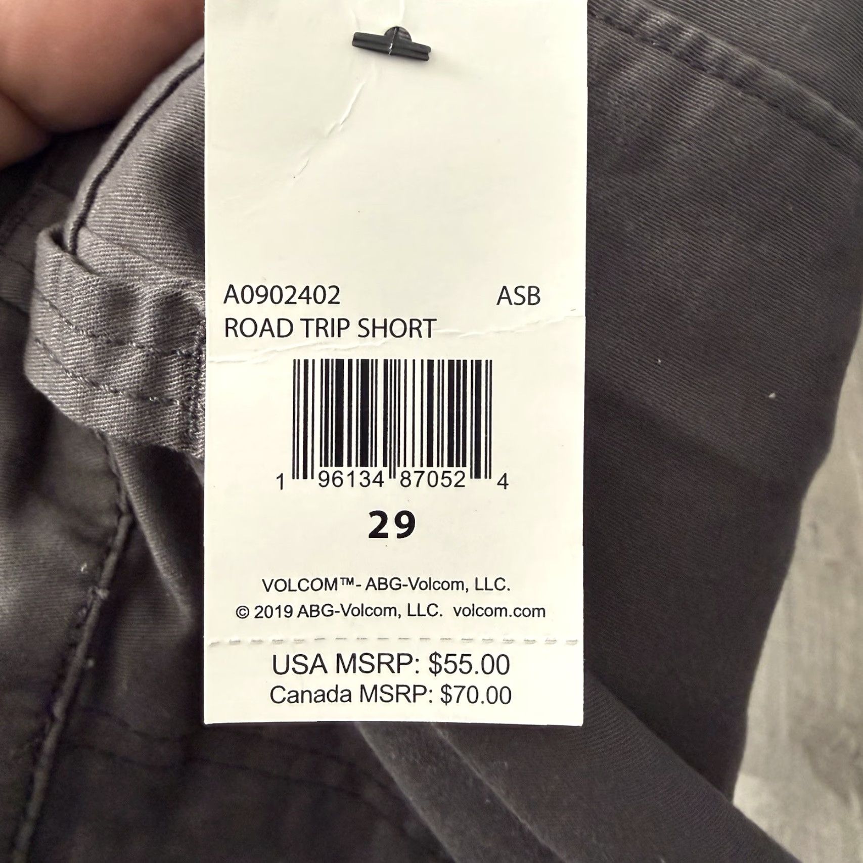 Volcom VINTAGE -> No Size US 29 - 4 Thumbnail