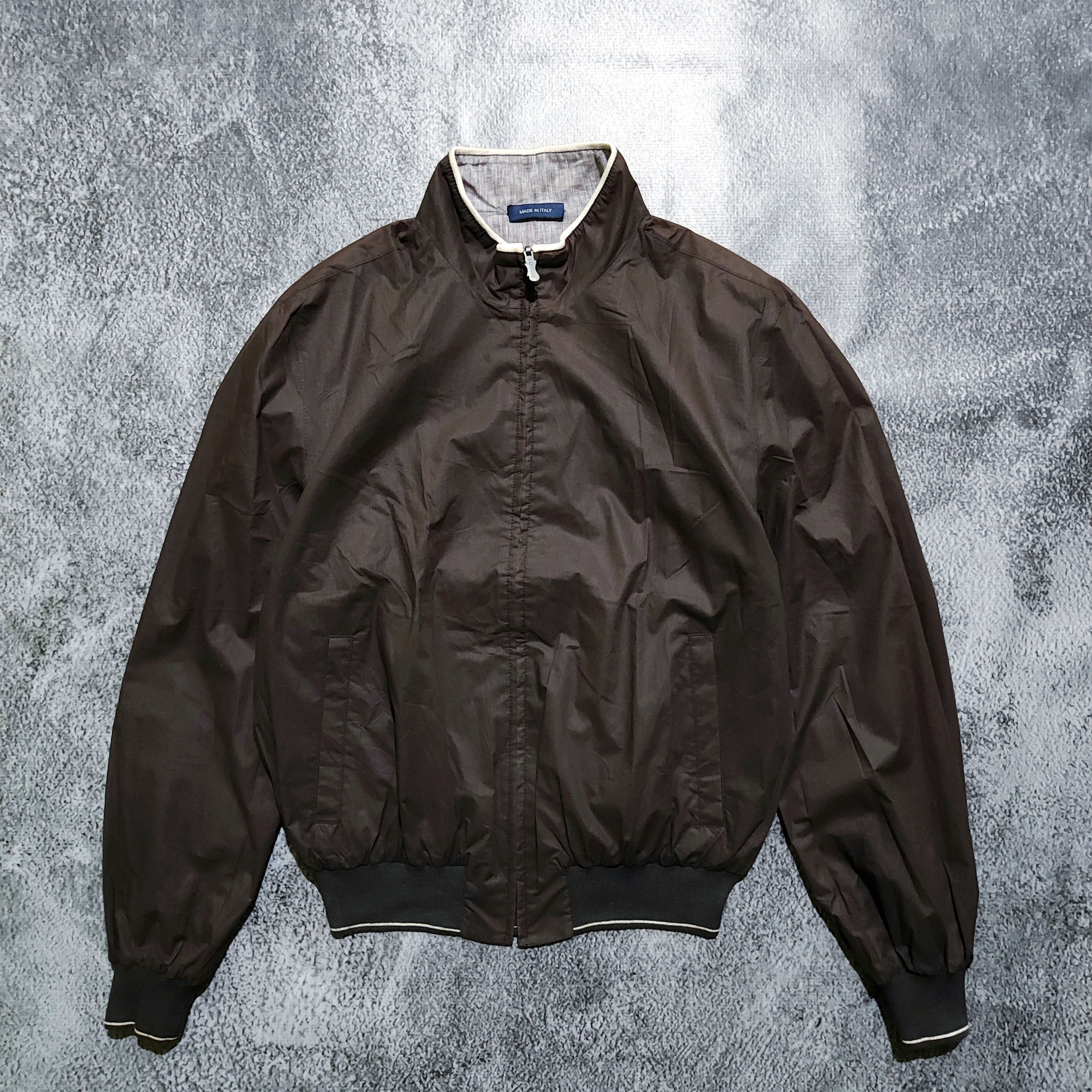 Vintage Rare Vintage Longhi Reversible Bomber Jacket Size US M / EU 48-50 / 2 - 1 Thumbnail