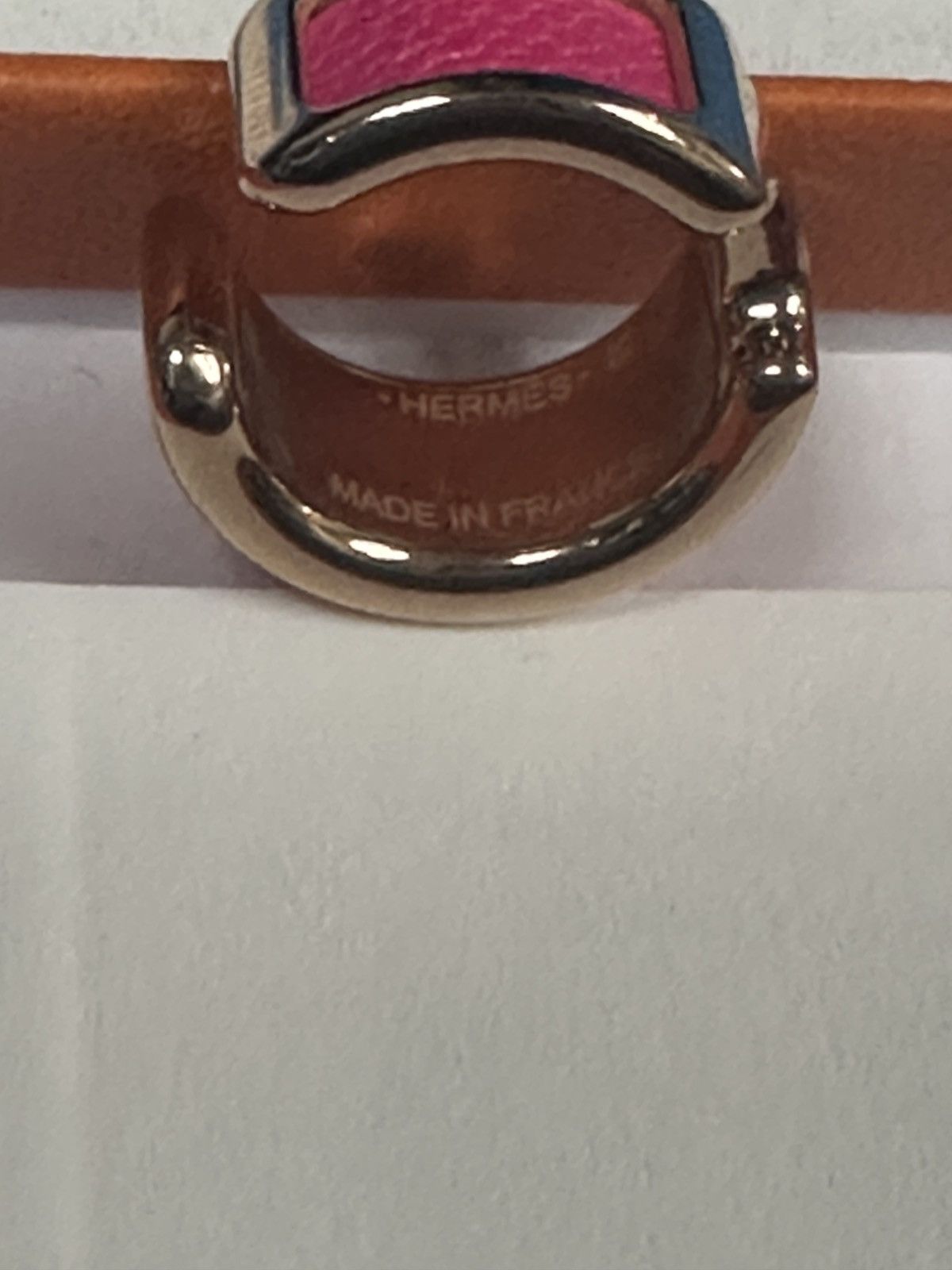 Hermes Hermes Ear cuff pink rose gold Size ONE SIZE - 7 Thumbnail