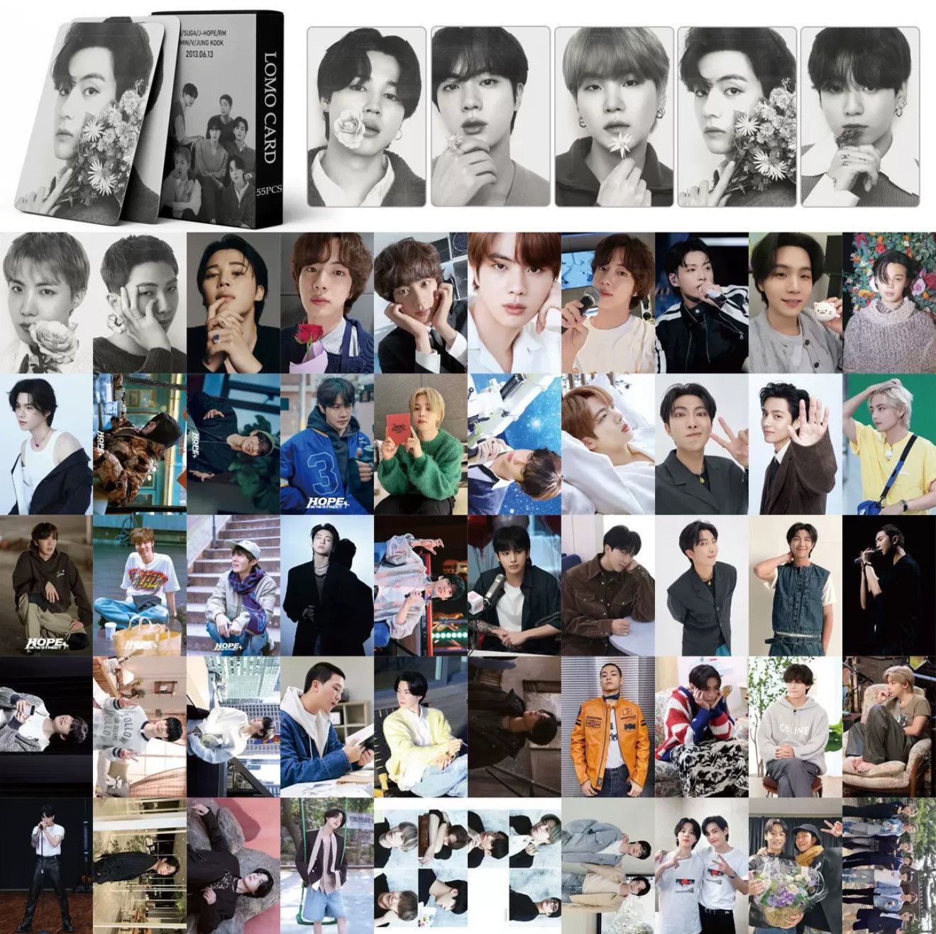 Other BTS stickers or card Size ONE SIZE - 3 Thumbnail