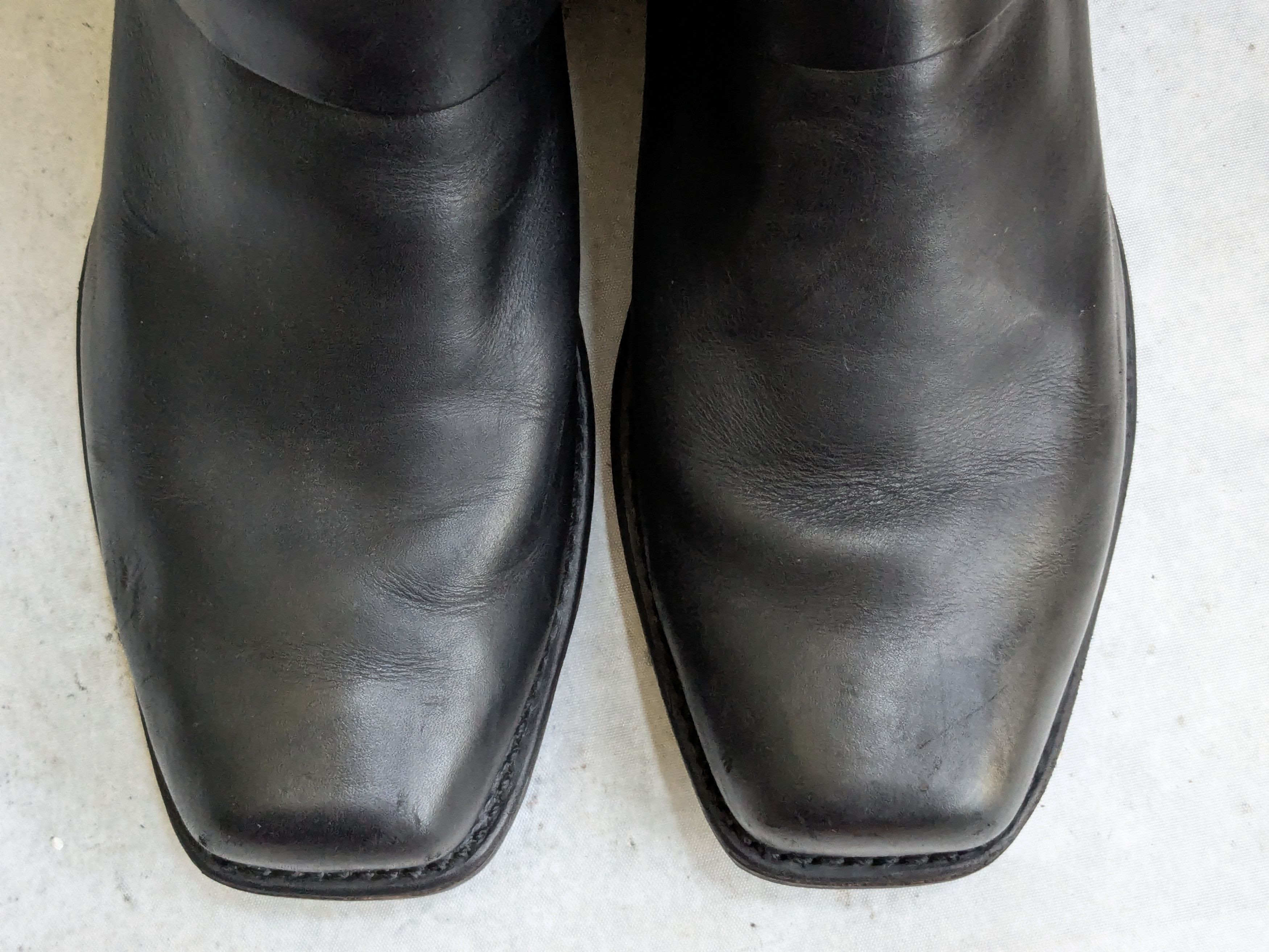 Frye Frye Harness Boots Black 11 M Leather Buckle Size US 11 / EU 44 - 2 Thumbnail
