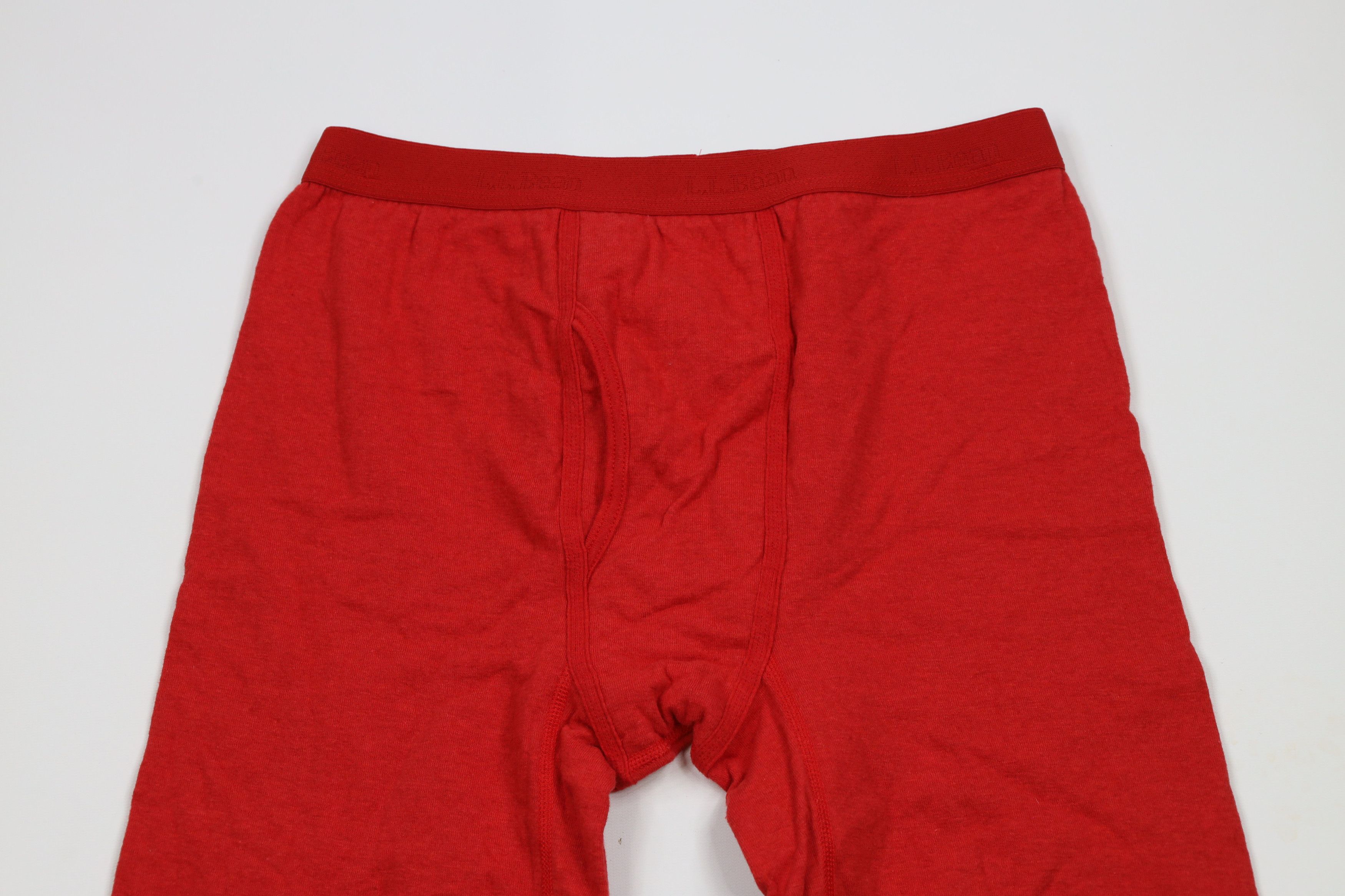 L.L. Bean × Vintage Vintage LL Bean Double Wool Blend Knit Thermal Pants Red Size US 34 / EU 50 - 2 Thumbnail