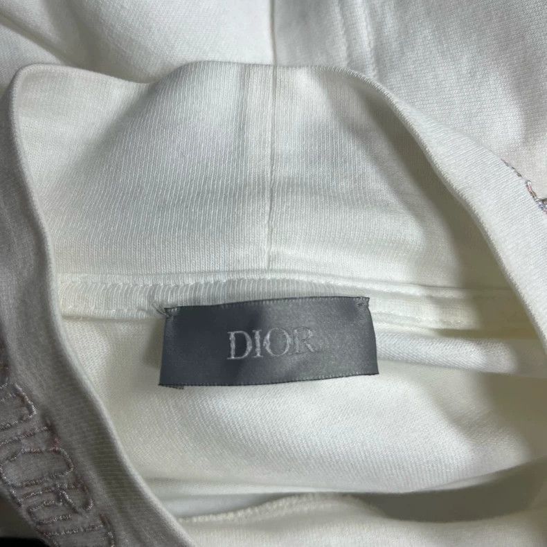 Dior White Stussy Skull Bee Short Sleeve Shirt-2505 Size US S / EU 44-46 / 1 - 5 Thumbnail
