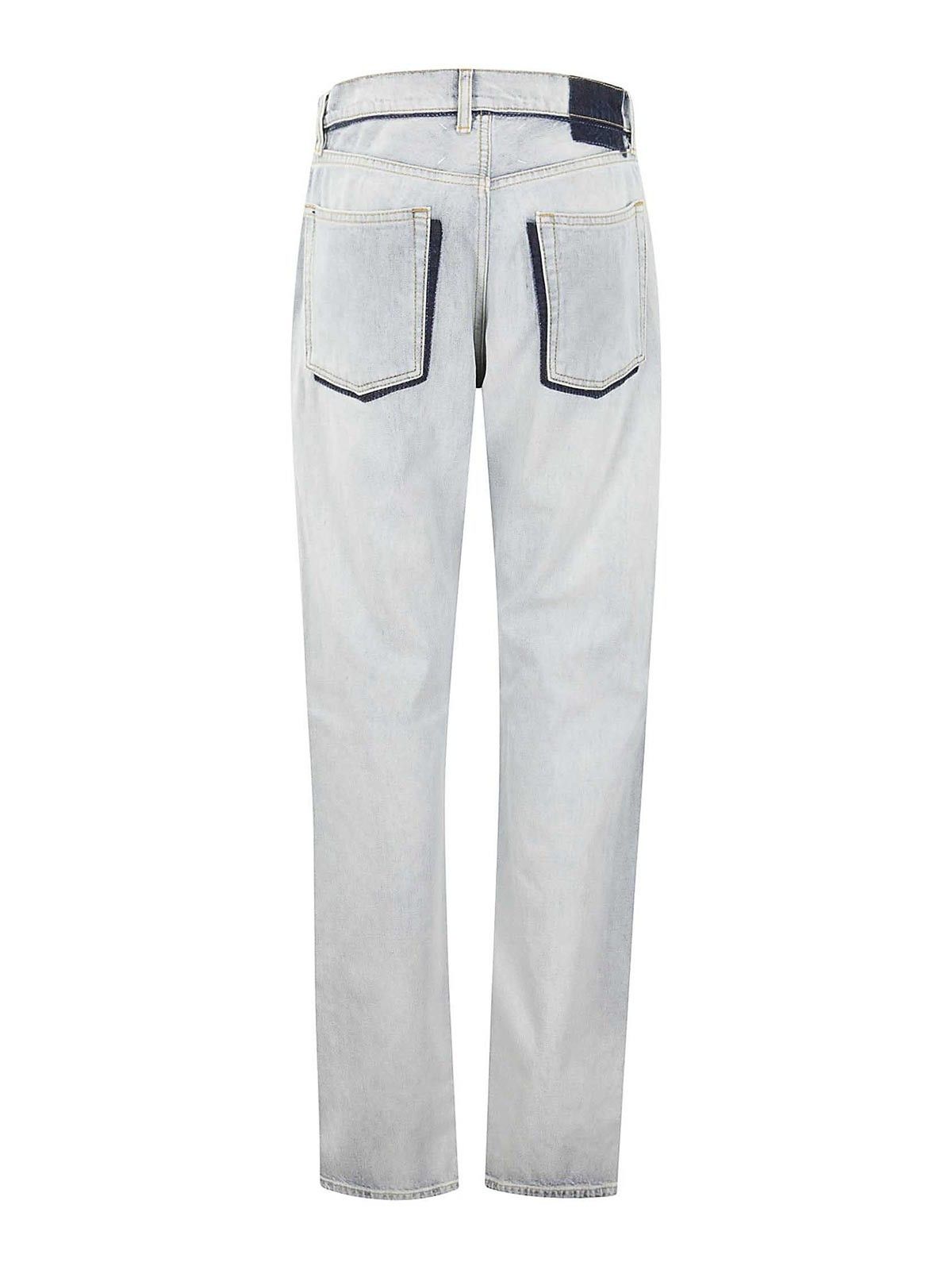Maison Margiela o1y0625 Denim Pant in Light Blue Size 27" / US 4 / IT 40 - 2 Thumbnail