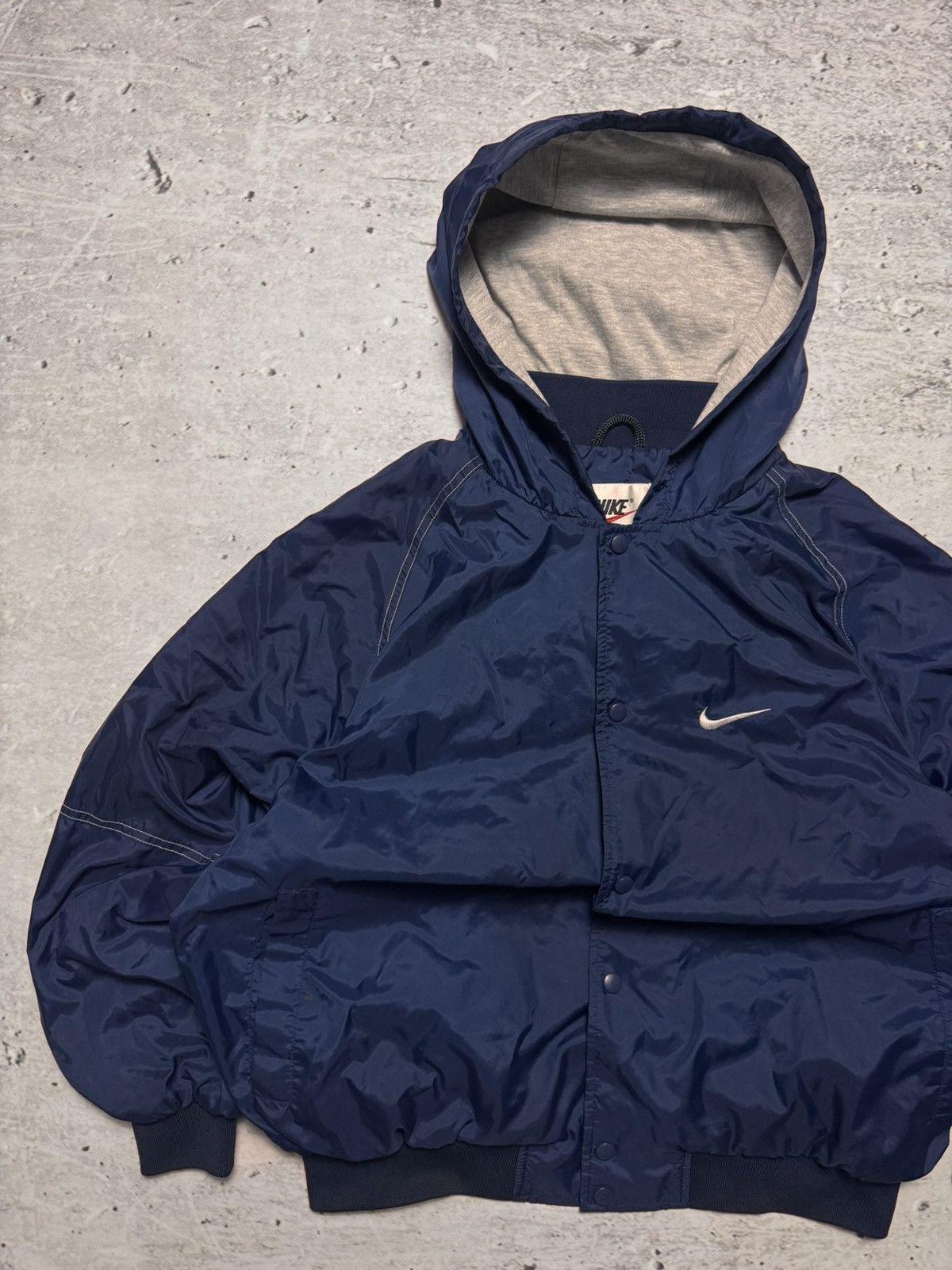 Nike × Nike ACG NIKE VINTAGE DOUBLE LOGO OVERSIZE NYLON LIGHT JACKET Size US L / EU 52-54 / 3 - 3 Thumbnail