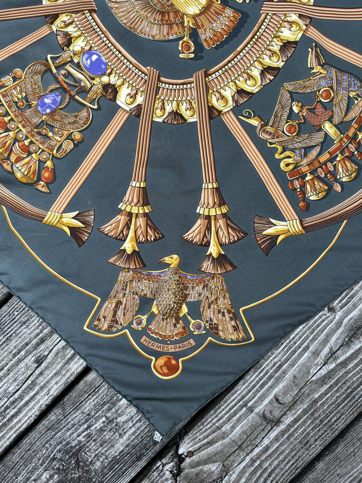 Hermes Vintage Hermes Ancient Egypt Silk Scarf Size ONE SIZE - 3 Thumbnail