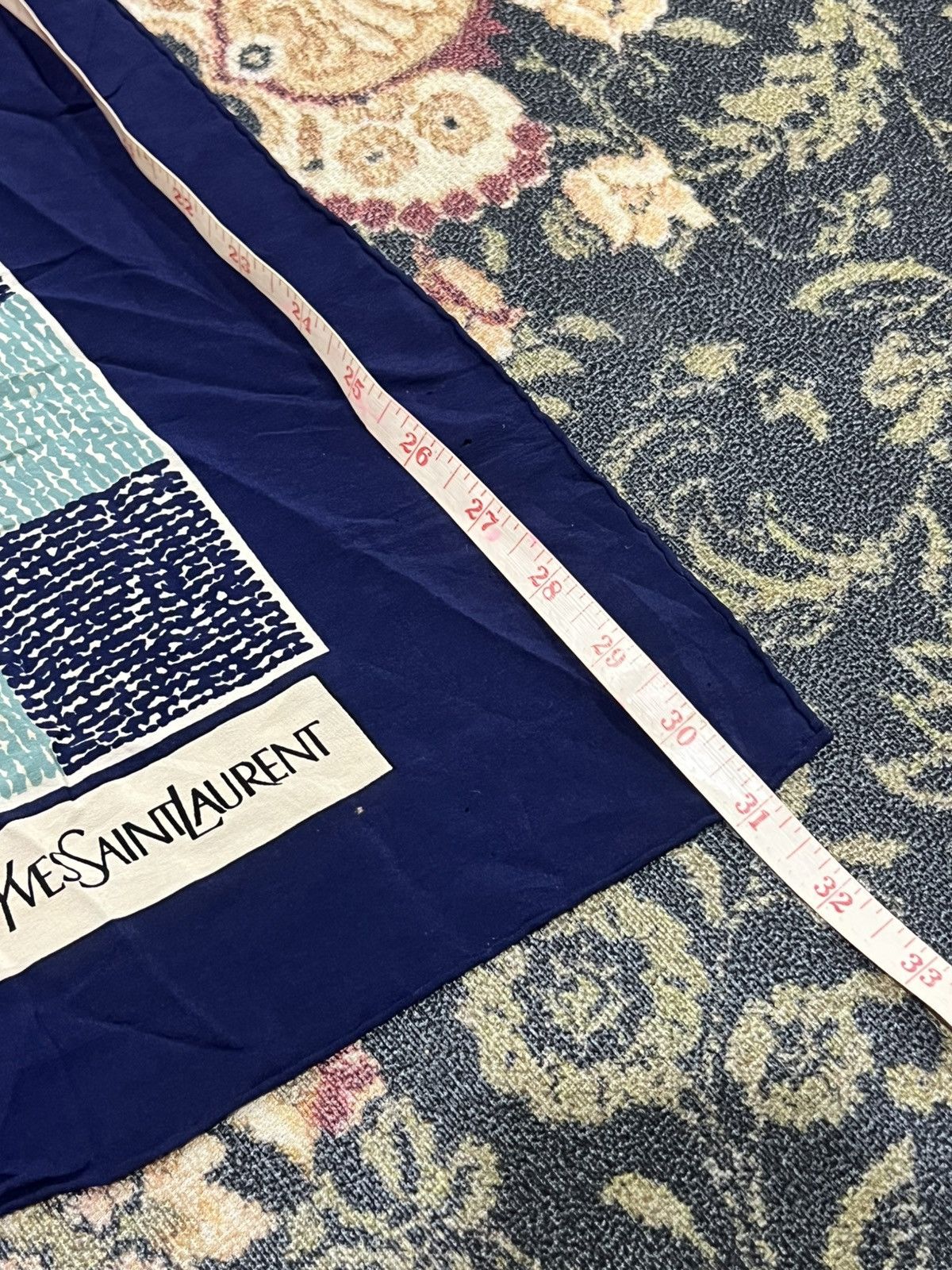 Vintage × Yves Saint Laurent YSL Yves Saint Laurent Scarf Size ONE SIZE - 7 Thumbnail