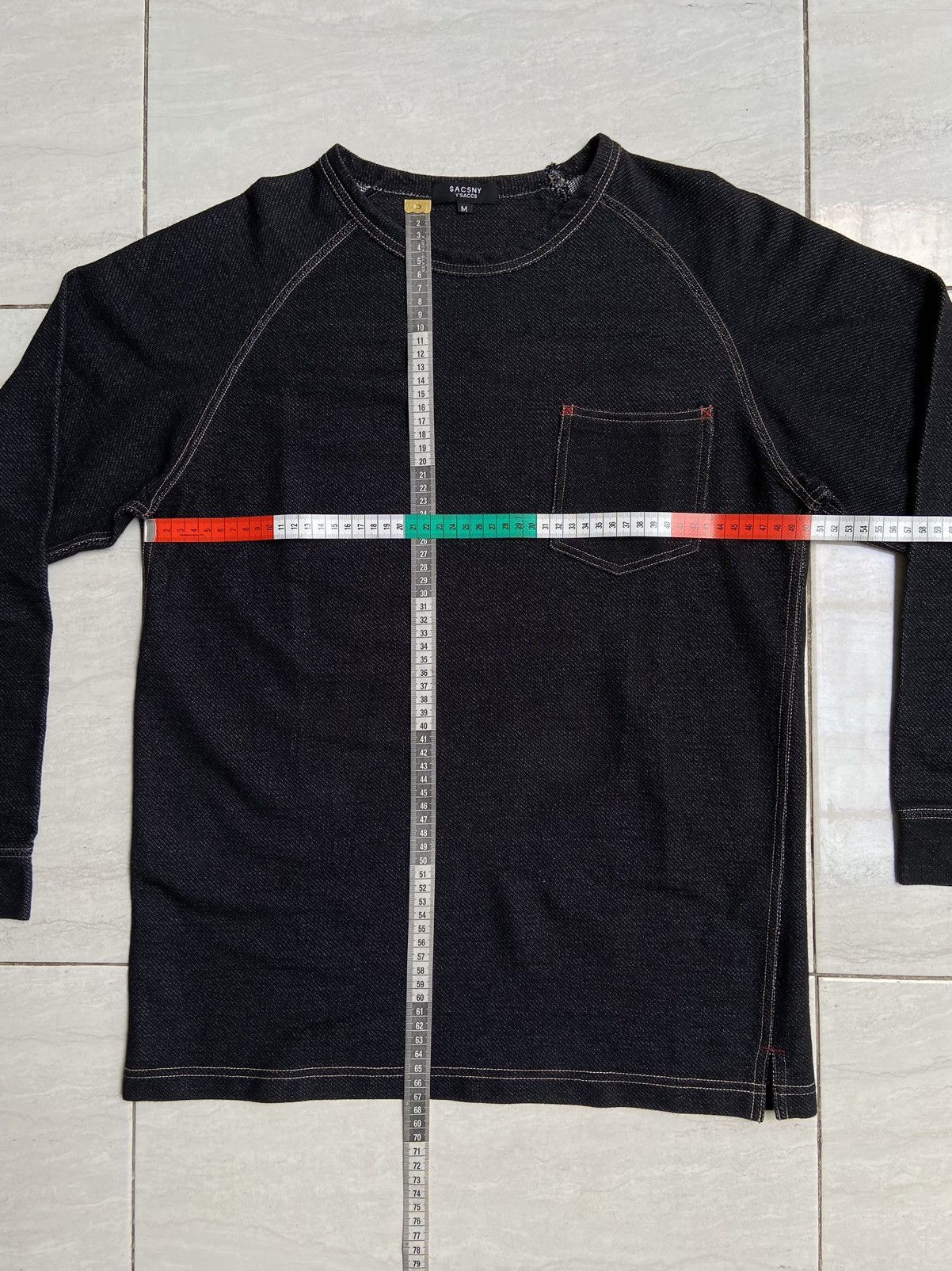 Designer SACSNY Y’SACCS Black T-shirt Size US S / EU 44-46 / 1 - 2 Thumbnail