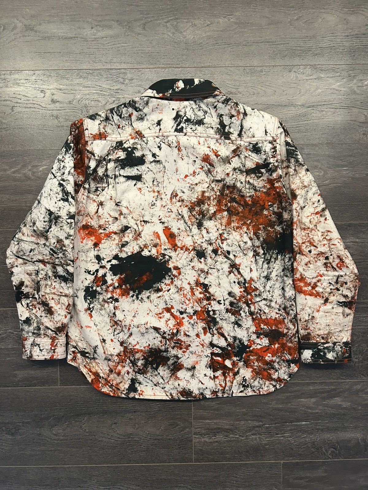 Sterling Ruby Sterling Ruby Paint Splatter Soto Shirt Size US M / EU 48-50 / 2 - 2 Thumbnail