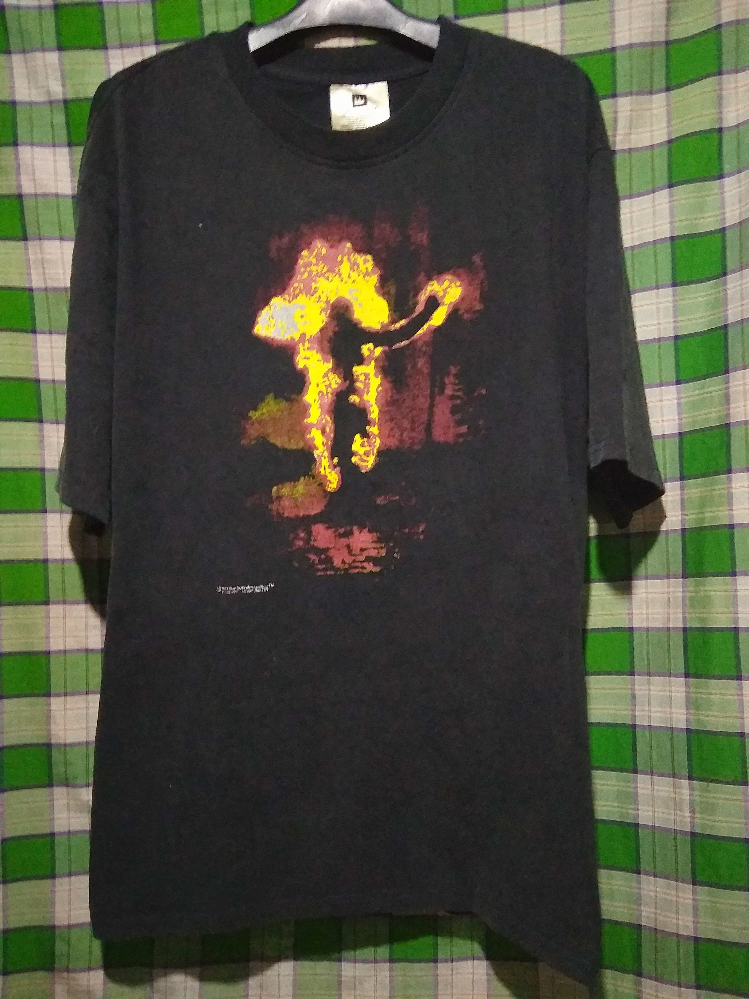 Other Rare Rammstein Burning Man retro vintage style XL Size US XL / EU 56 / 4 - 4 Thumbnail