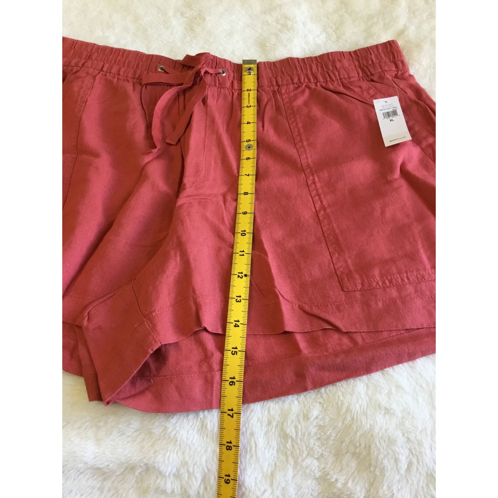 Gap GAP Factory Orange Desert Flower Pull-On Utility Shorts Size 32" / US 10 / IT 46 - 16 Thumbnail