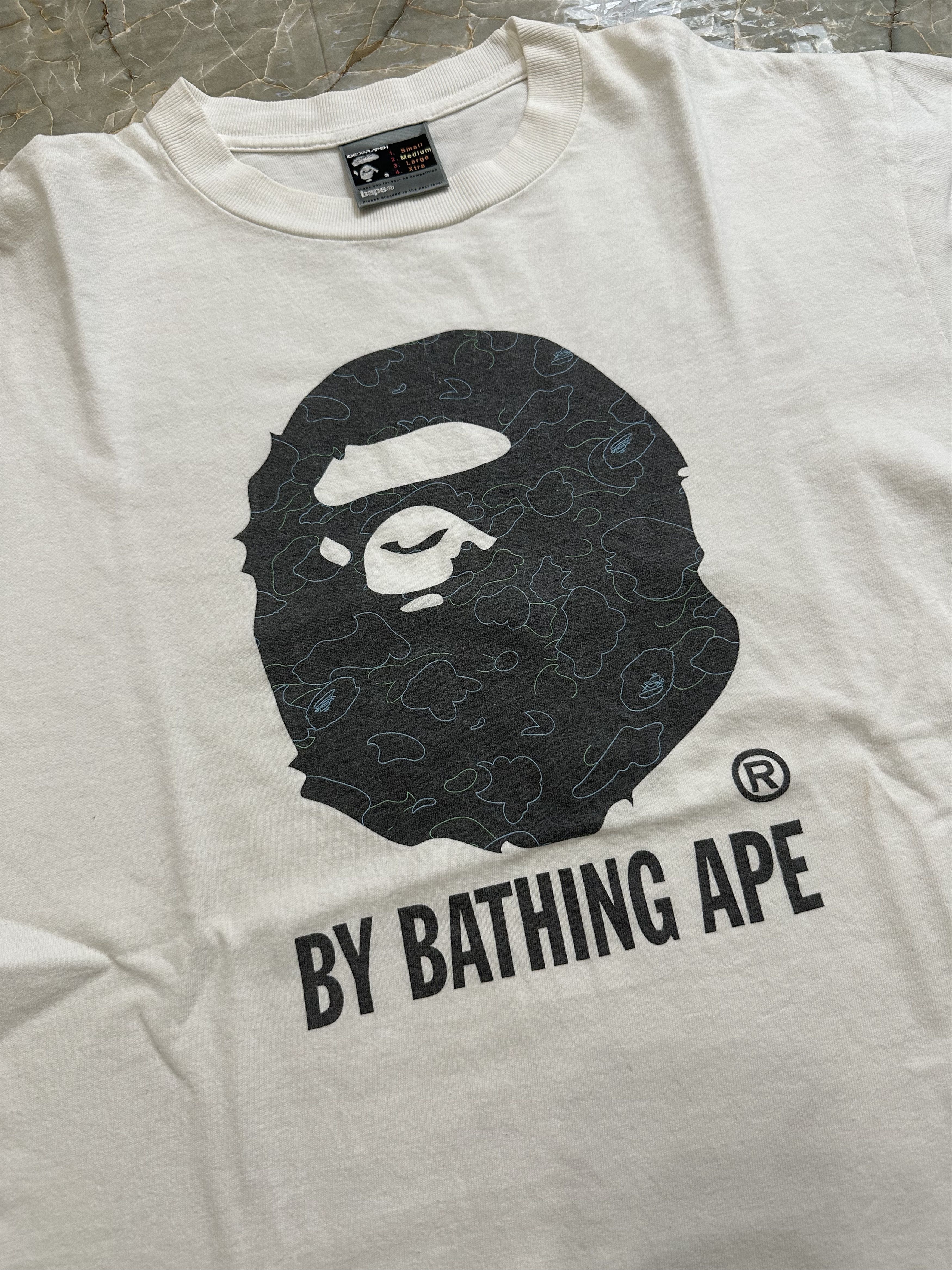 Bape × Kaws Ape Face Tee Size US M / EU 48-50 / 2 - 1 Thumbnail