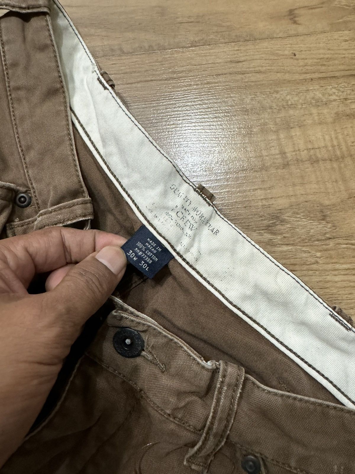 J.Crew J CREW DOUBLE KNEE PANTS Size US 30 / EU 46 - 4 Thumbnail