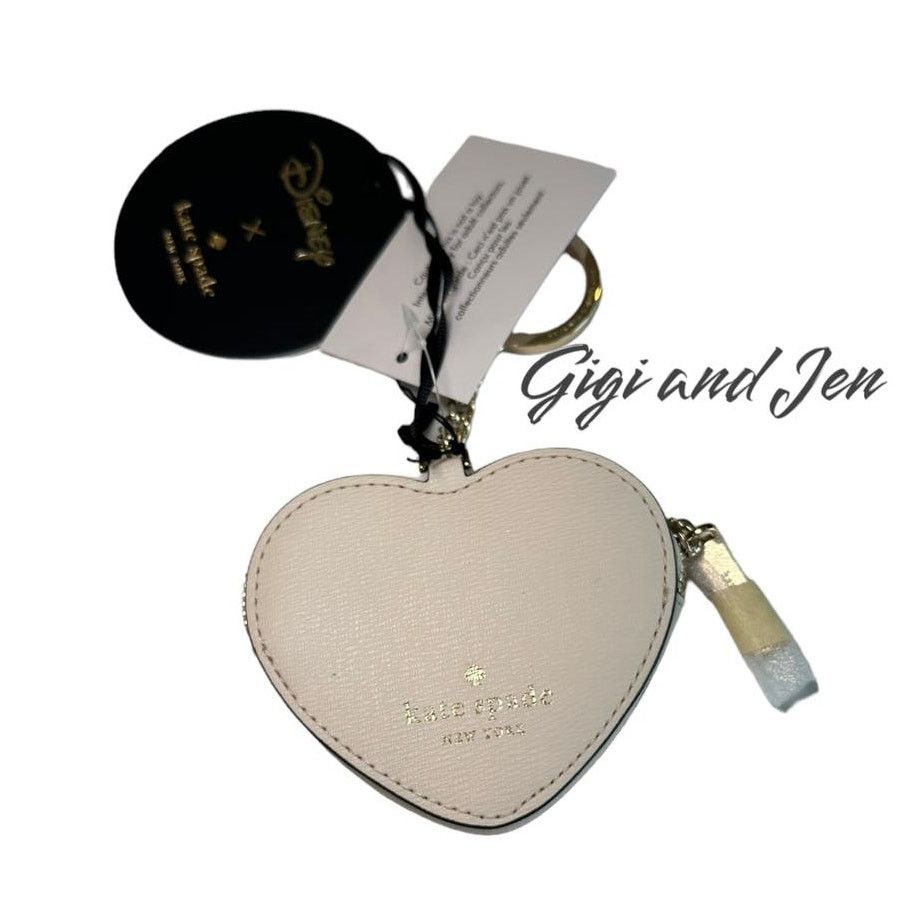 Kate Spade Kate Spade Minnie and Mickey Heart 3d Coin Purse Bag Charm Size ONE SIZE - 3 Thumbnail