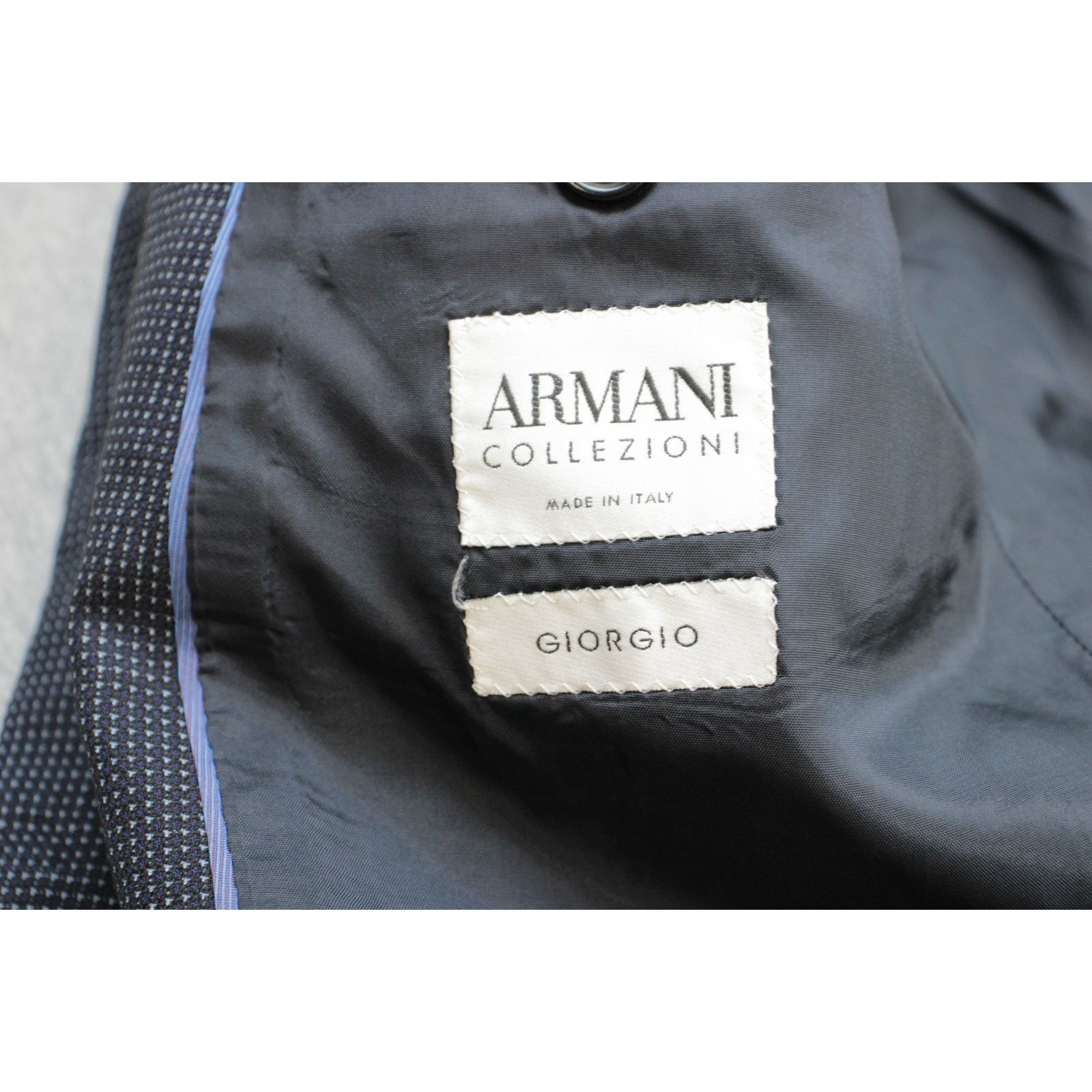 Giorgio Armani Giorgio Armani Blazer Mens 42L 100% Wool Made In Italy Size 42L - 5 Thumbnail