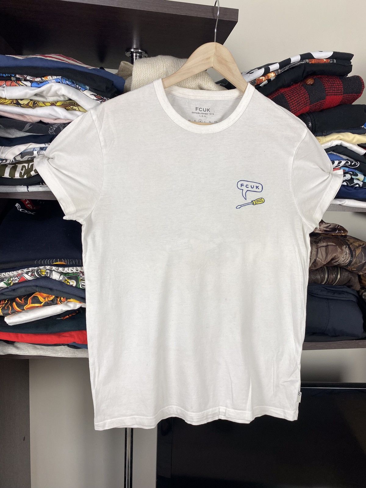 Vintage Fuck Vintage Y2K T-shirt Size US S / EU 44-46 / 1 - 3 Thumbnail