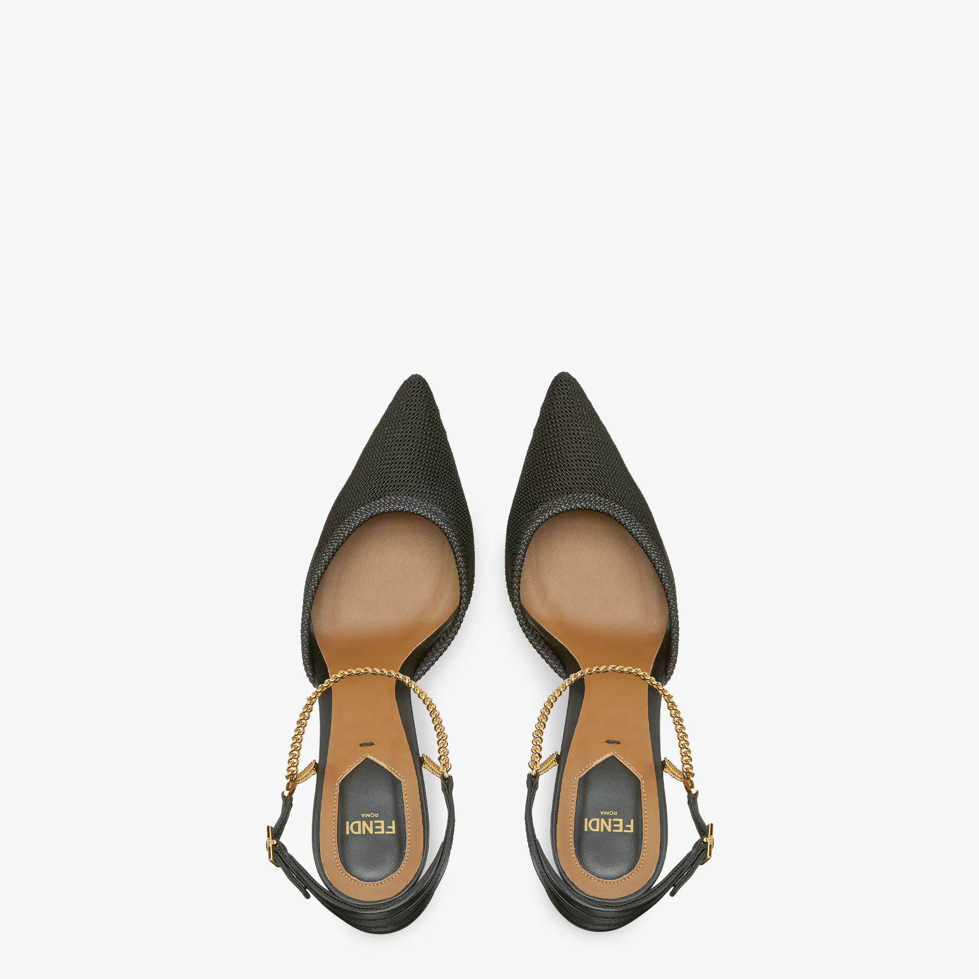 Fendi o1s1wg110425 Mules in Black Size US 7 / IT 37 - 4 Thumbnail