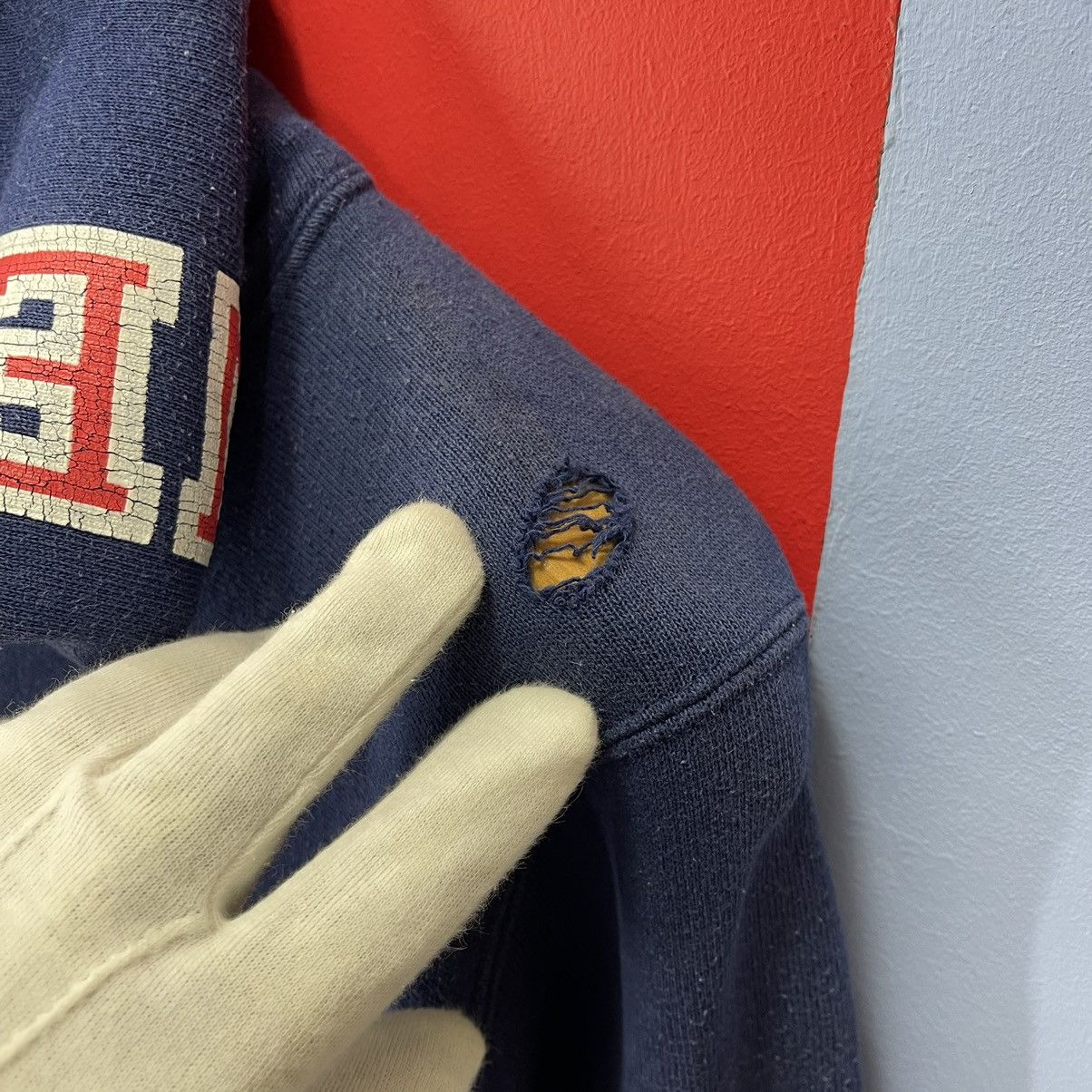 Champion Vintage CHAMPION REVERSE WEAVE x TOMMY Hoodie #1714/06 Size US S / EU 44-46 / 1 - 7 Thumbnail