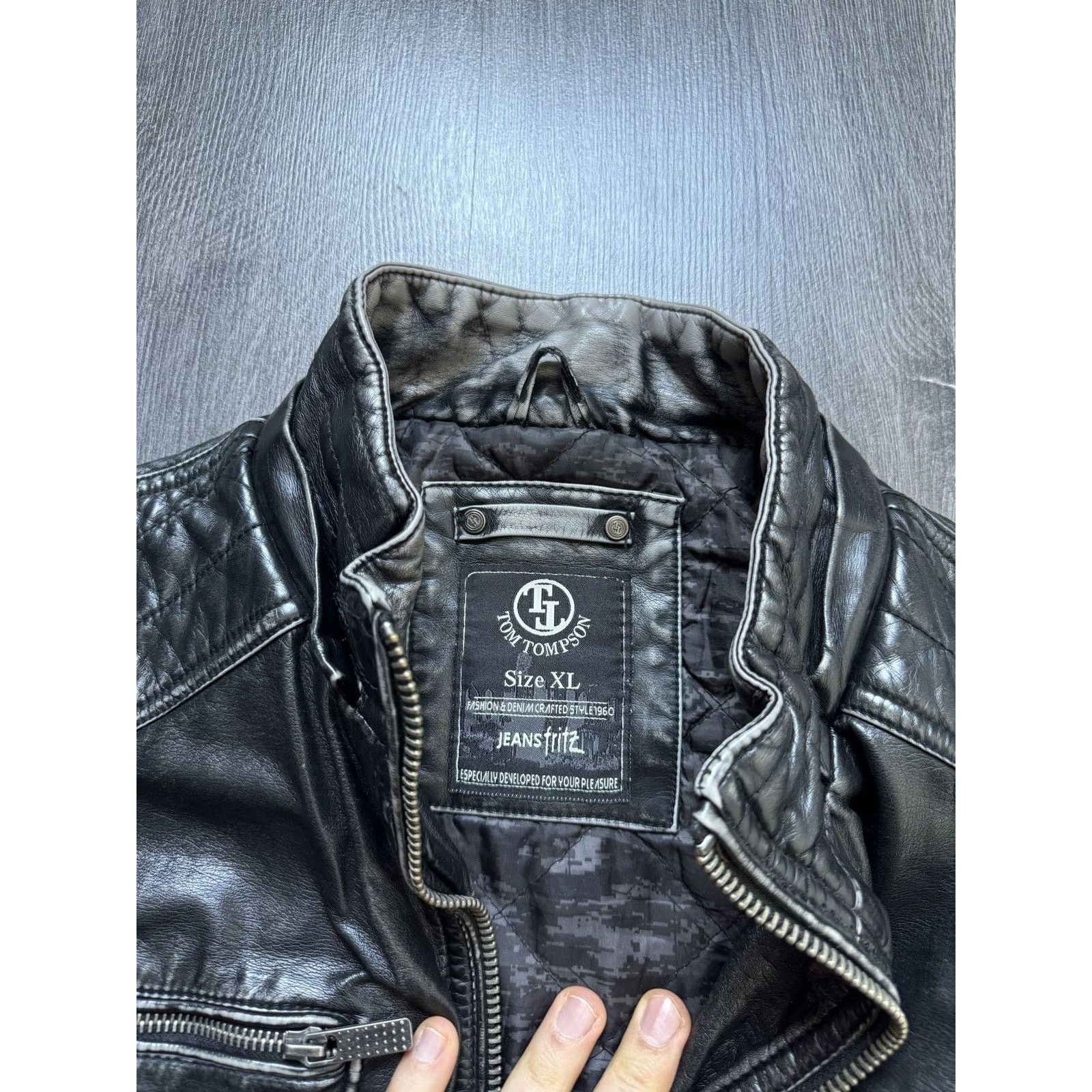 Japanese Brand Y2K Vintage Japanese Washed Balenciaga Style Jacket Size US XL / EU 56 / 4 - 8 Thumbnail