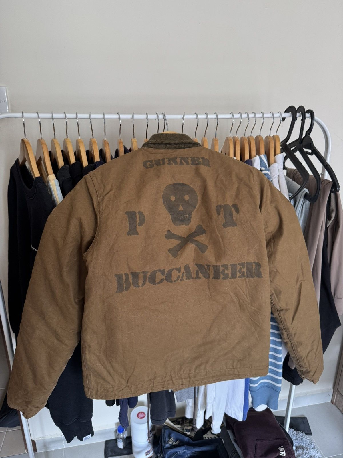 Other VERY RARE FREEWHEELERS DECK JACKET VINTAGE 1940s USN BUCANER Size US S / EU 44-46 / 1 - 2 Thumbnail