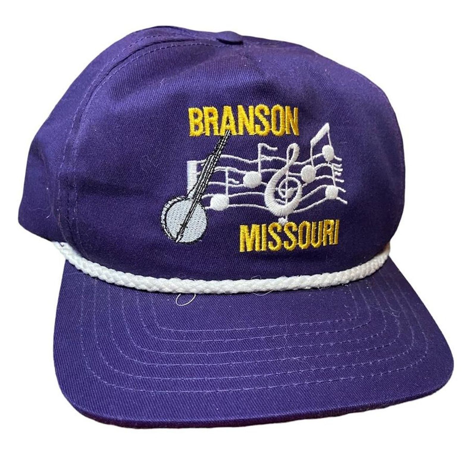 Vintage 80s purple branson missouri hat Size ONE SIZE - 1 Thumbnail