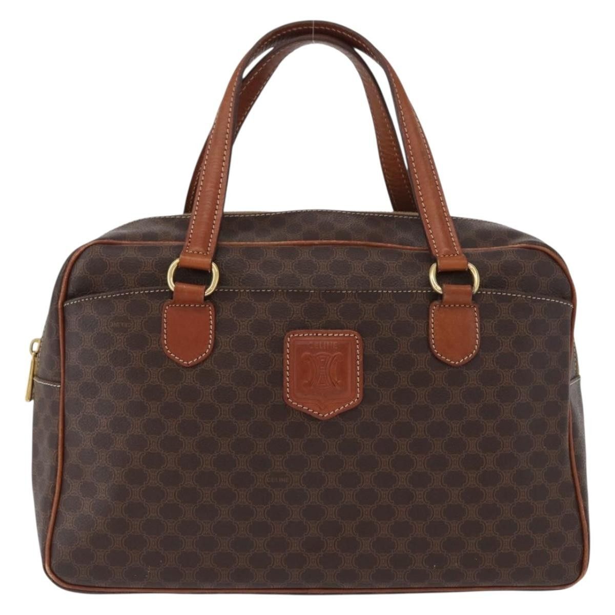 Celine Celine Vintage Macadam Canvas and Leather Size ONE SIZE - 1 Thumbnail