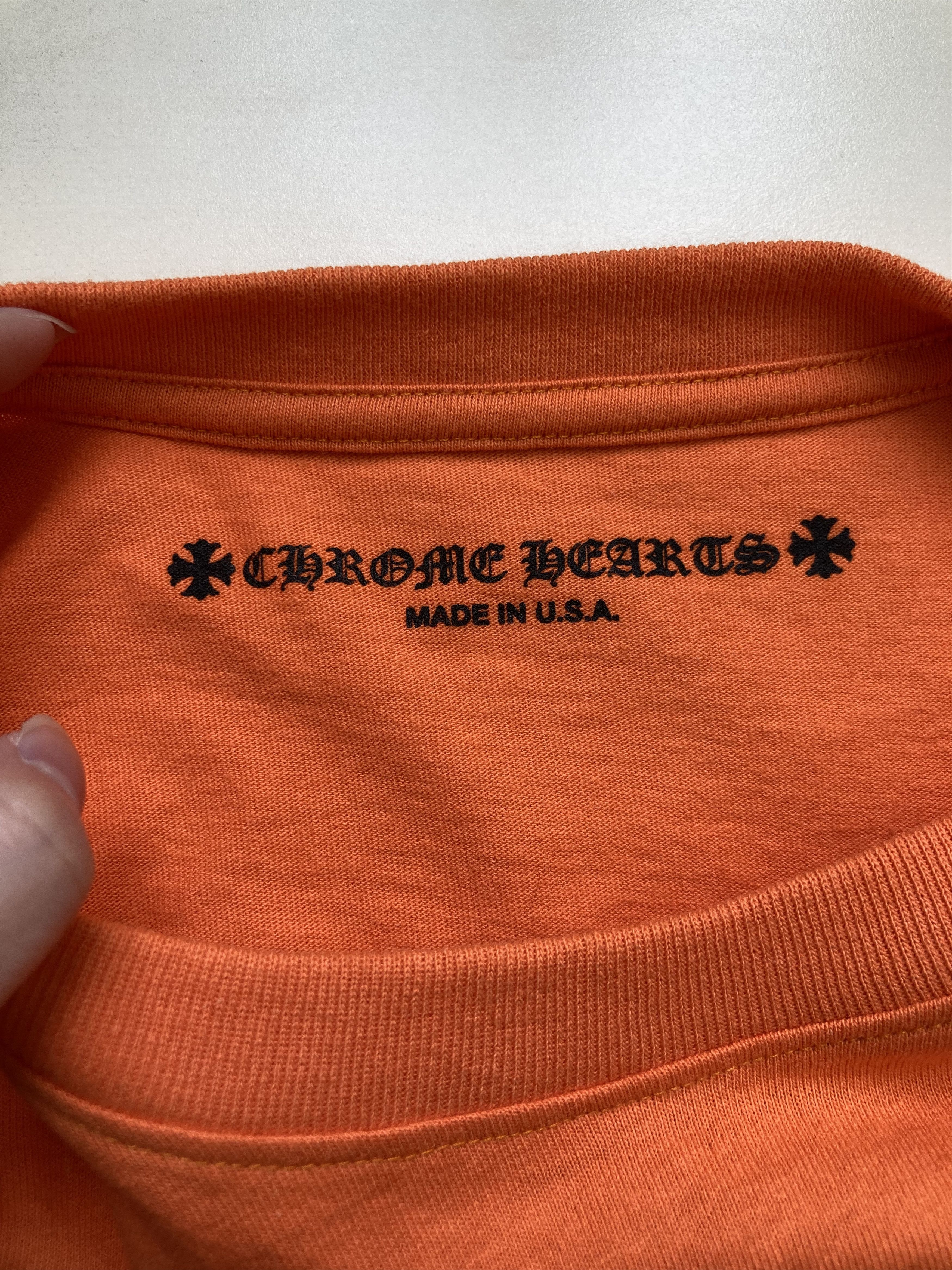 Chrome Hearts Chrome Hearts Vine Dagger Orange Short Sleeve Tee Size US L / EU 52-54 / 3 - 5 Thumbnail